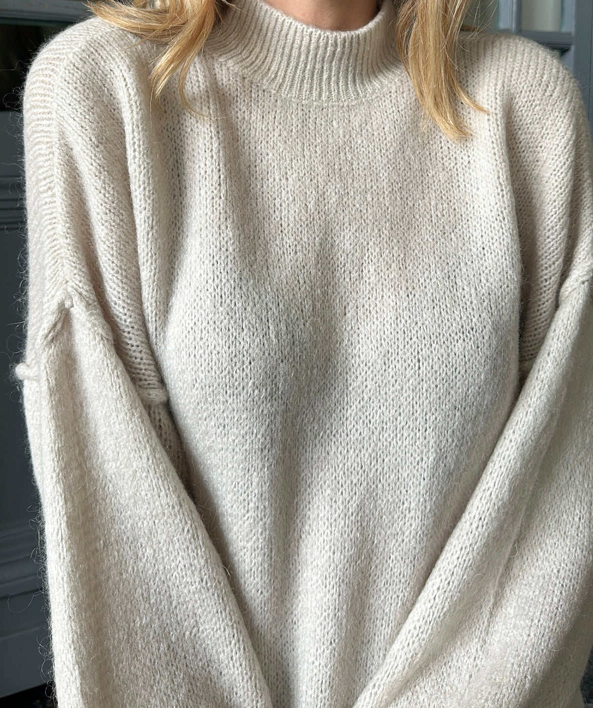 Robe pull CHARLINE Beige