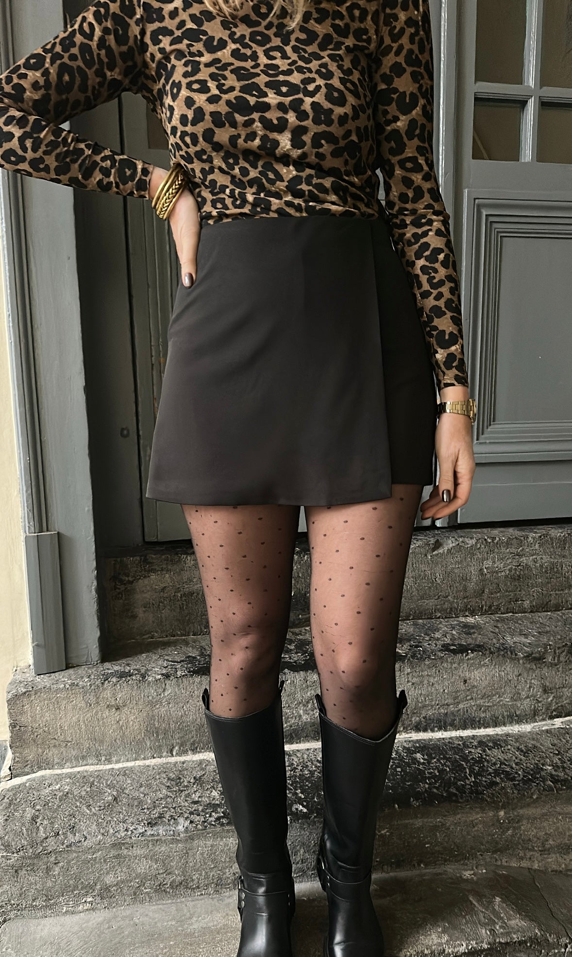 Jupe/short ELISE Noire