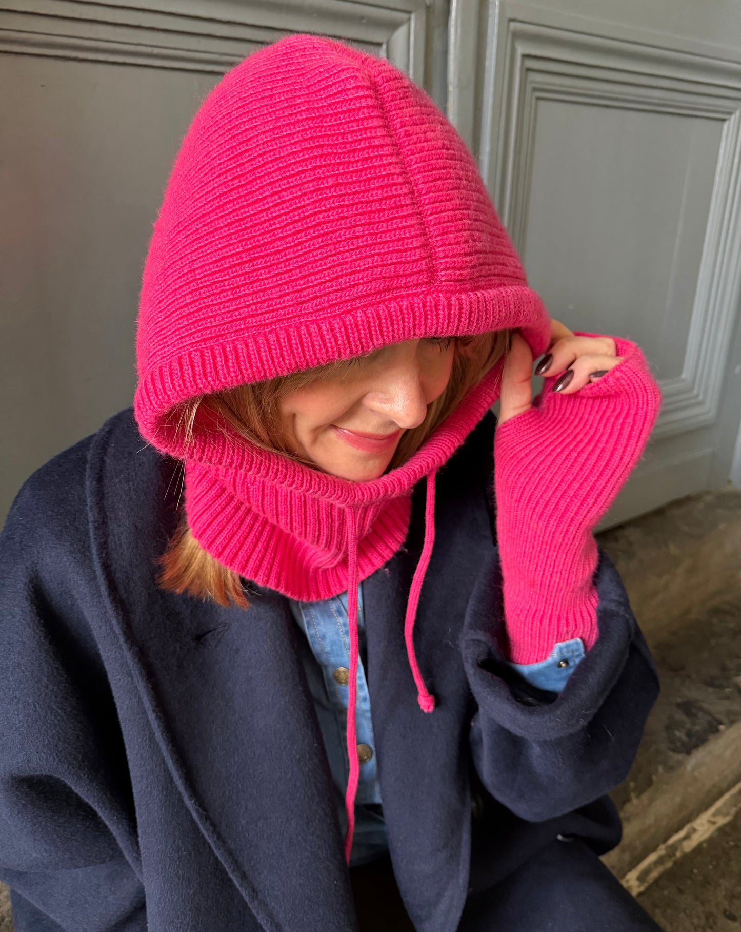 Cagoule SABRI Fushia