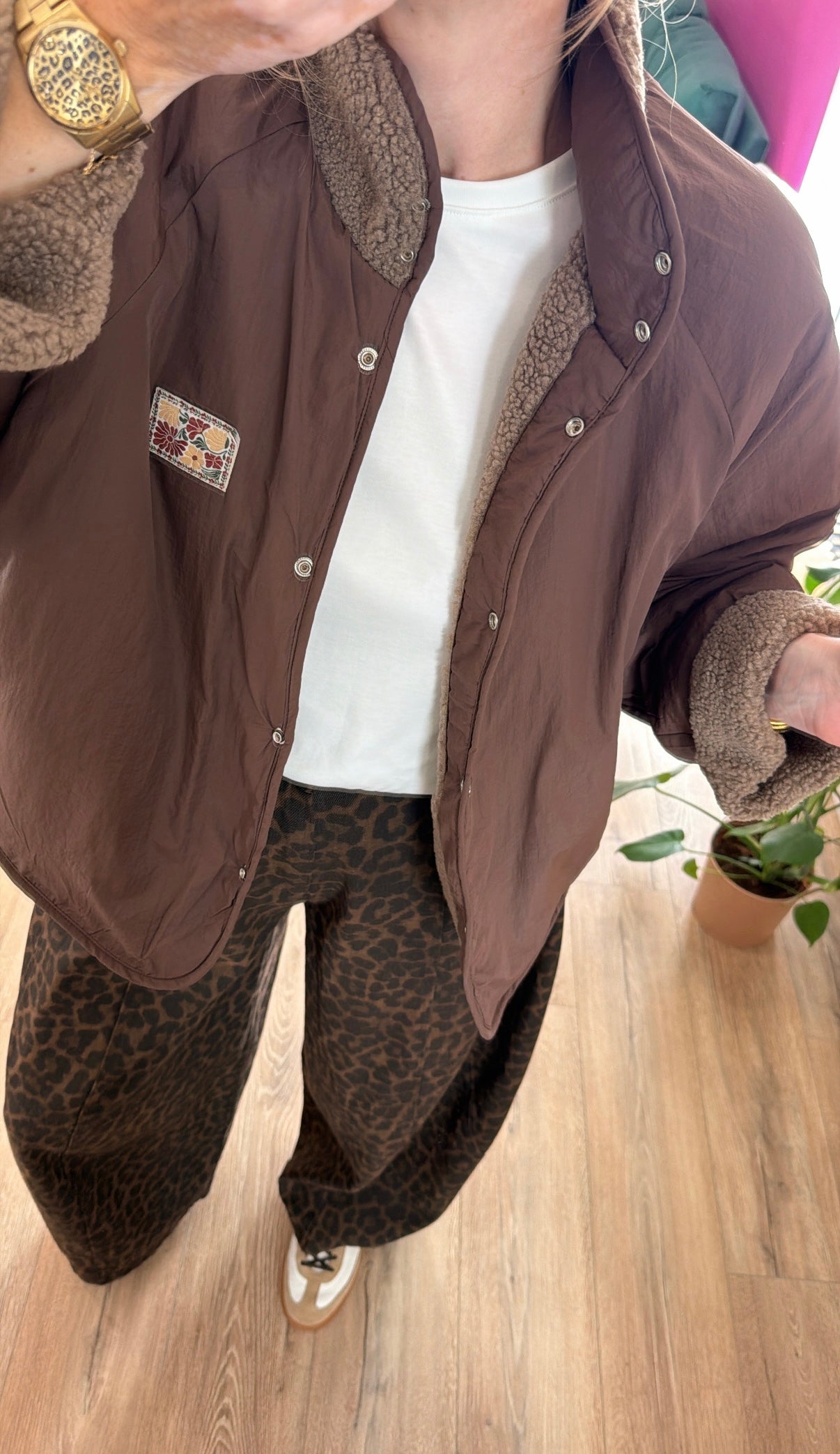 Veste ALIZÉE Chocolat