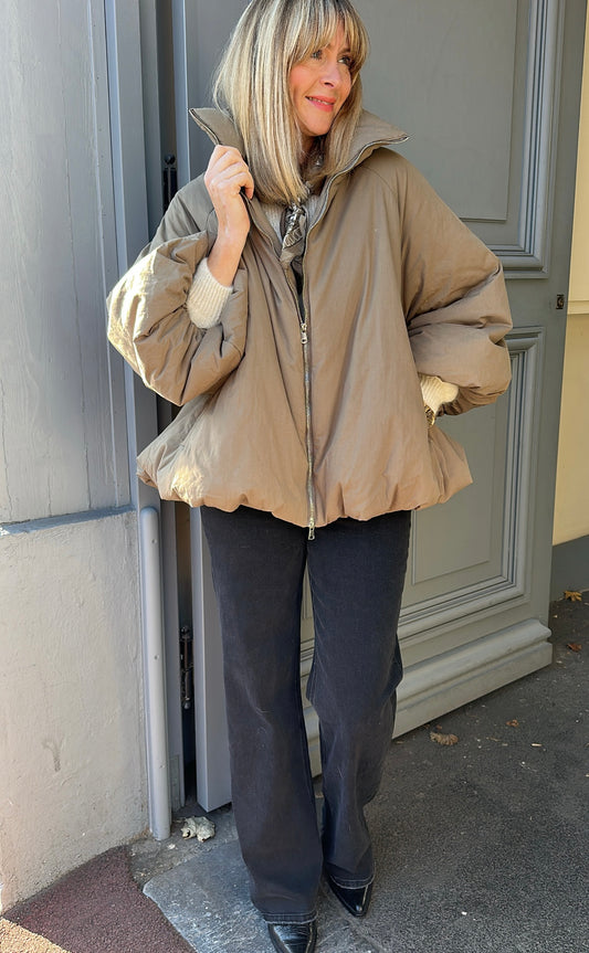 Doudoune ENGLAND Kaki/Taupe