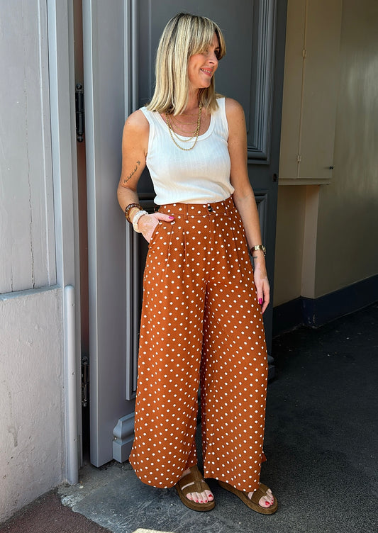 Pantalon OSCAR Terracota