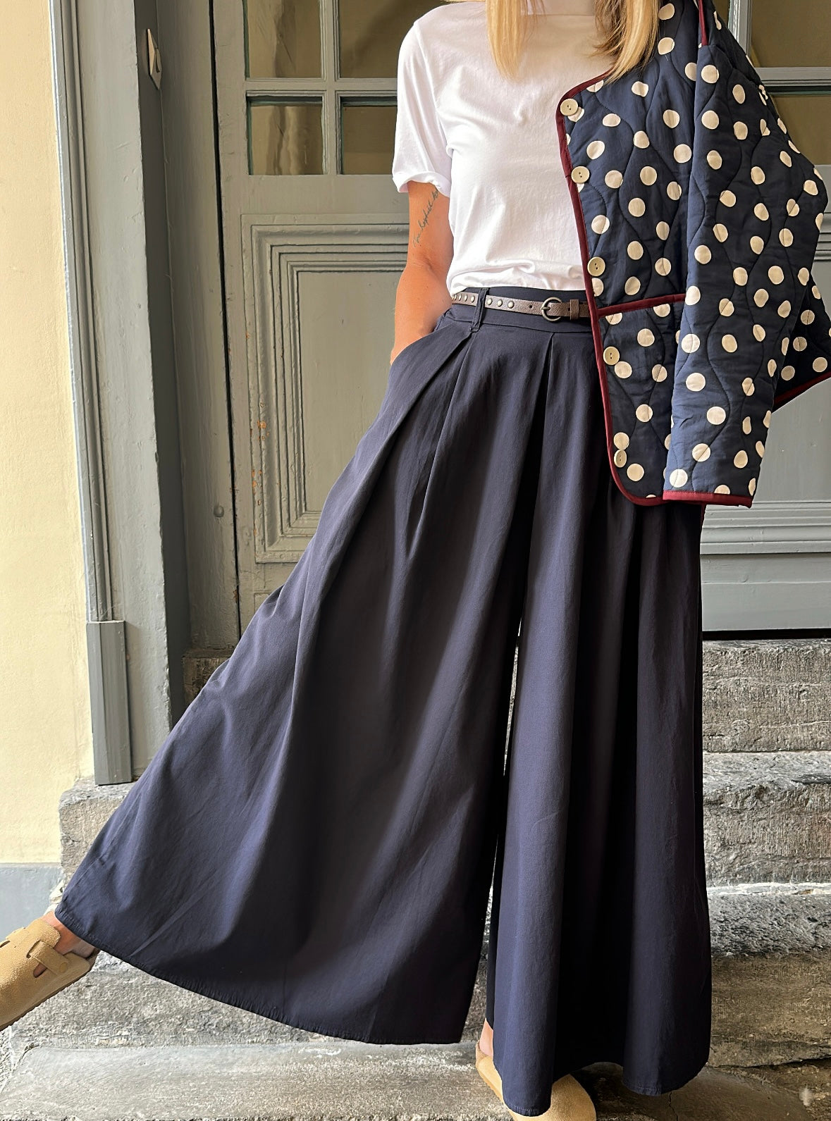 Pantalon EMY Bleu marine