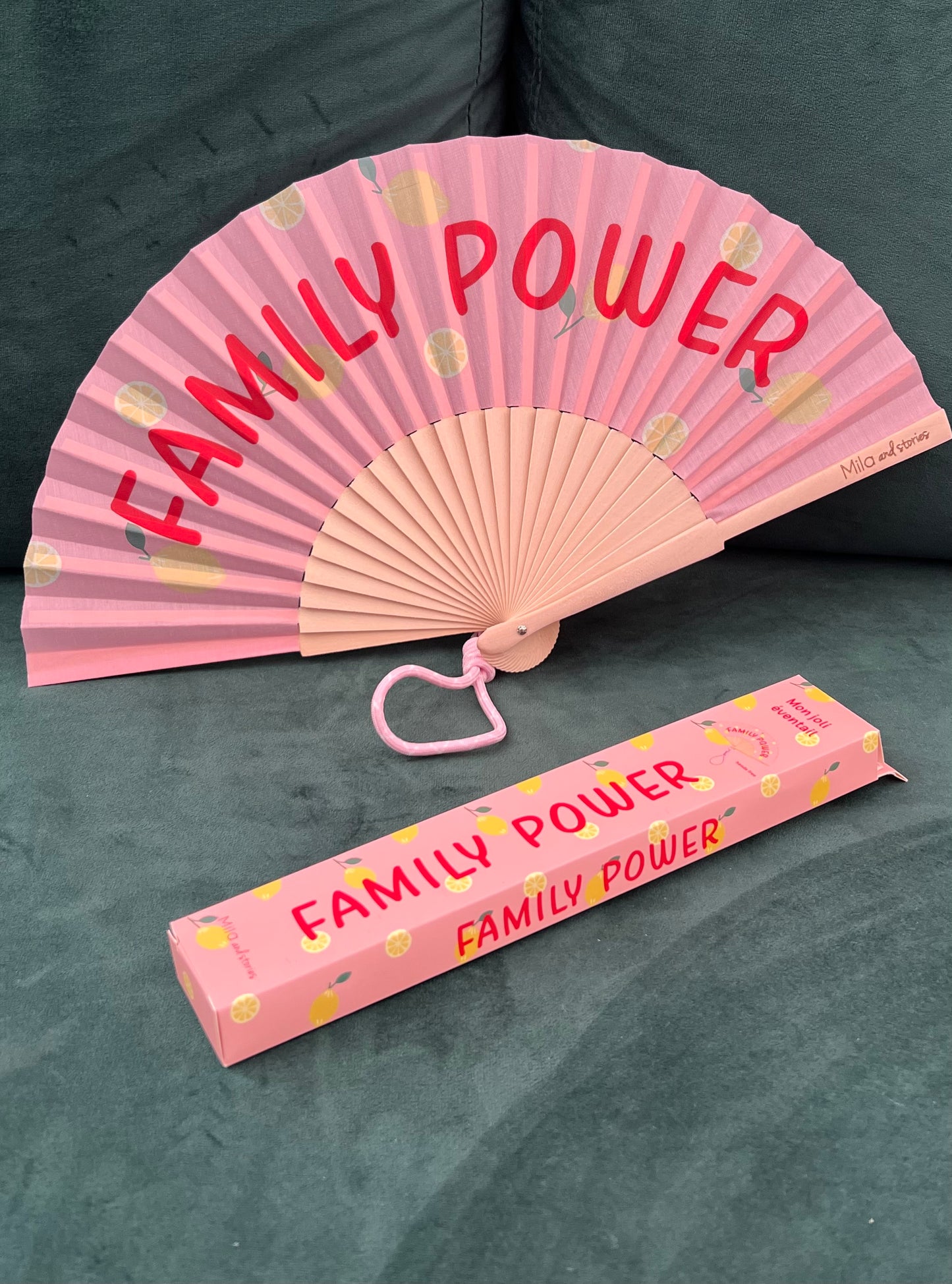 Éventail « FAMILY POWER »