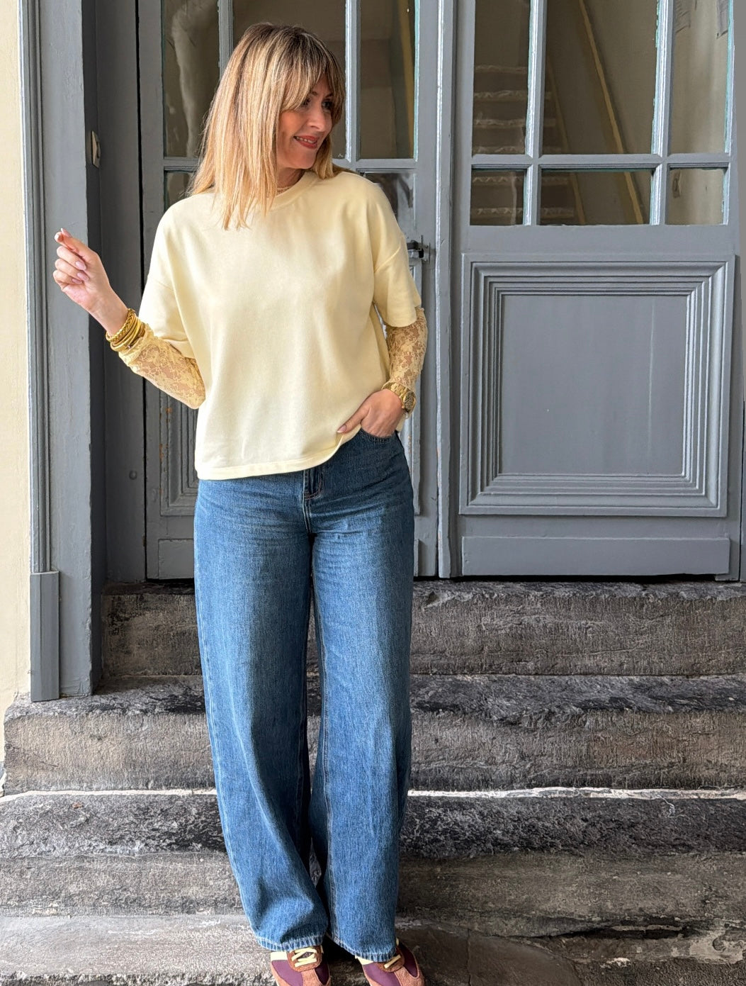 T-shirt/Sweat CHILLI White Pepper PIECES