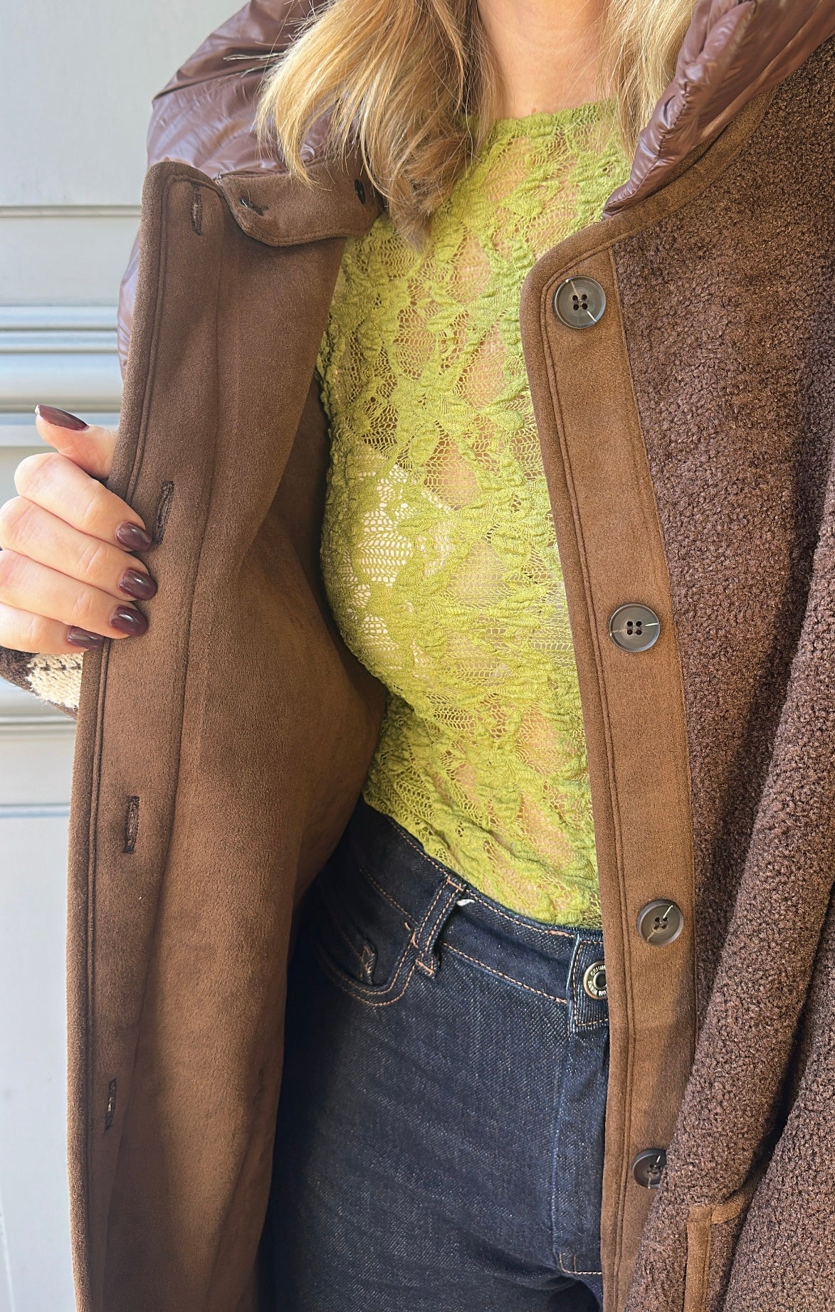 Manteau SACHA Marron