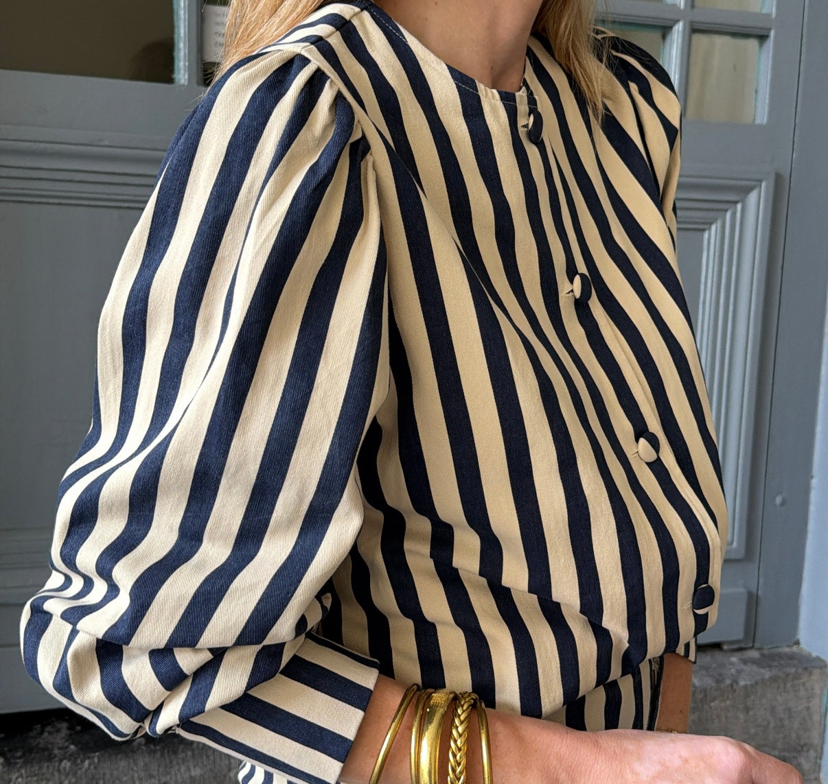 Blouse GARANCE Bleu marine