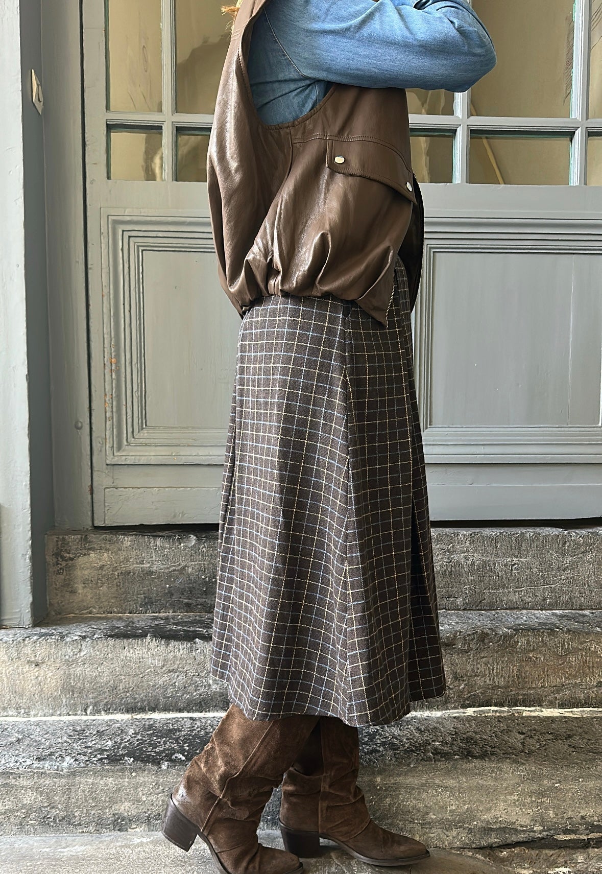 Veste/bomber JAÏA Marron