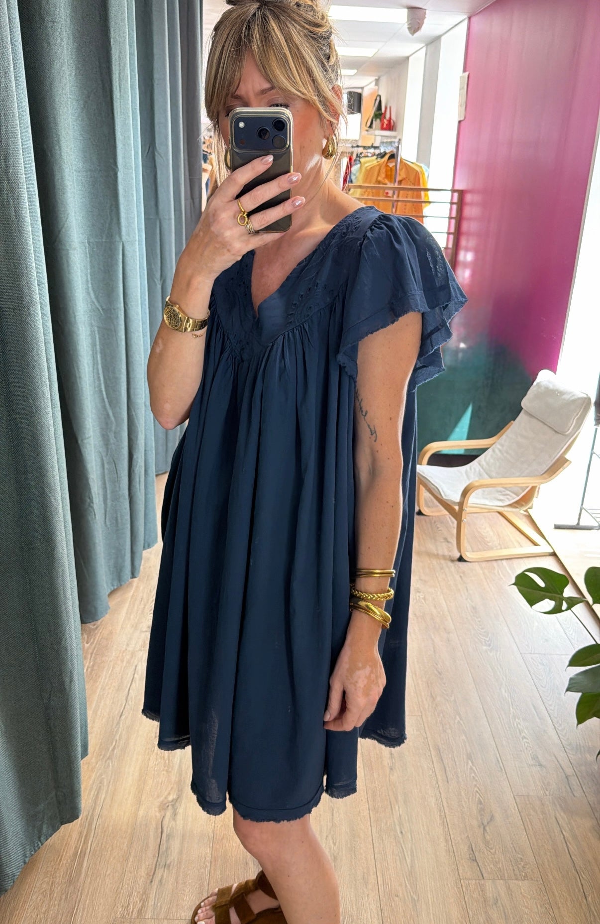 Robe MONISE Bleu marine