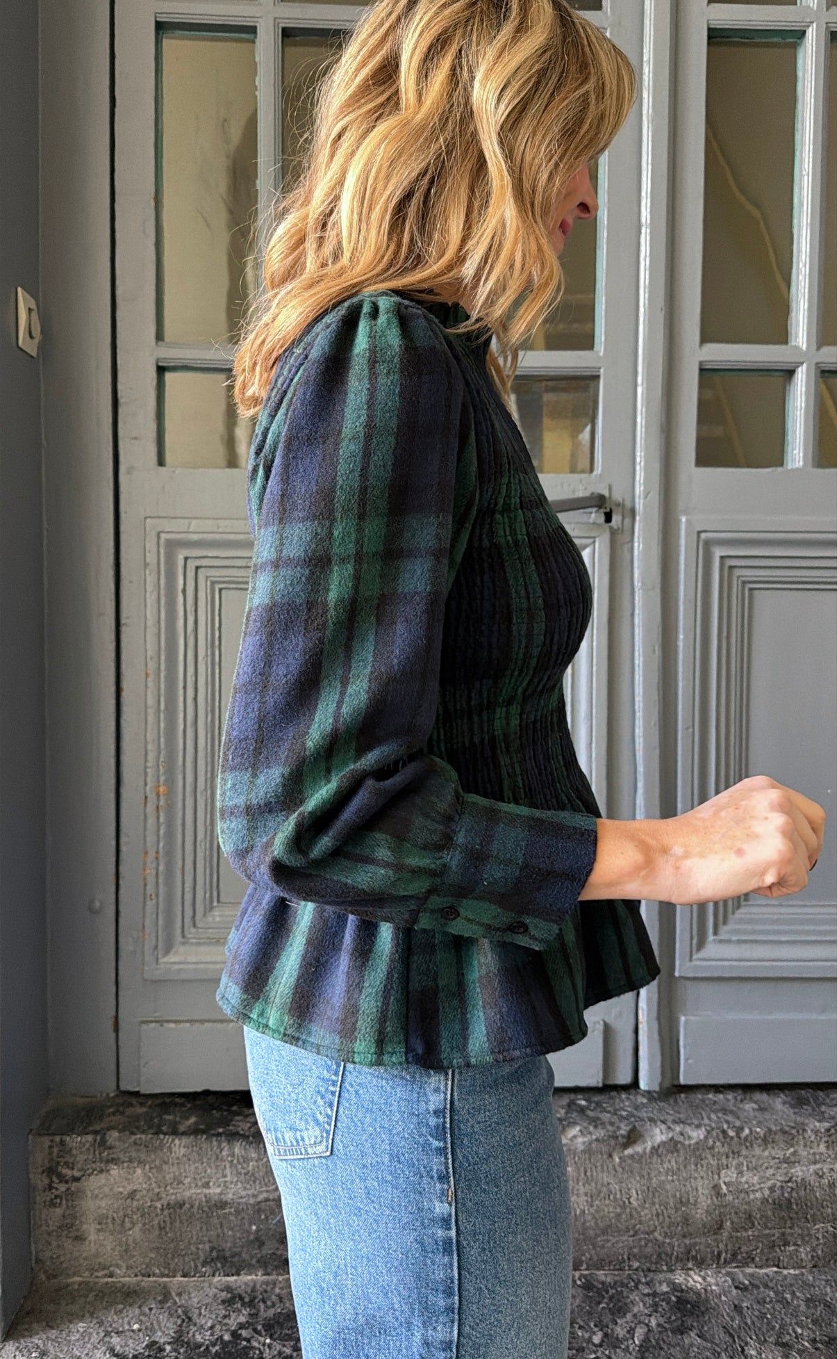 Top tartan NOÉMIE