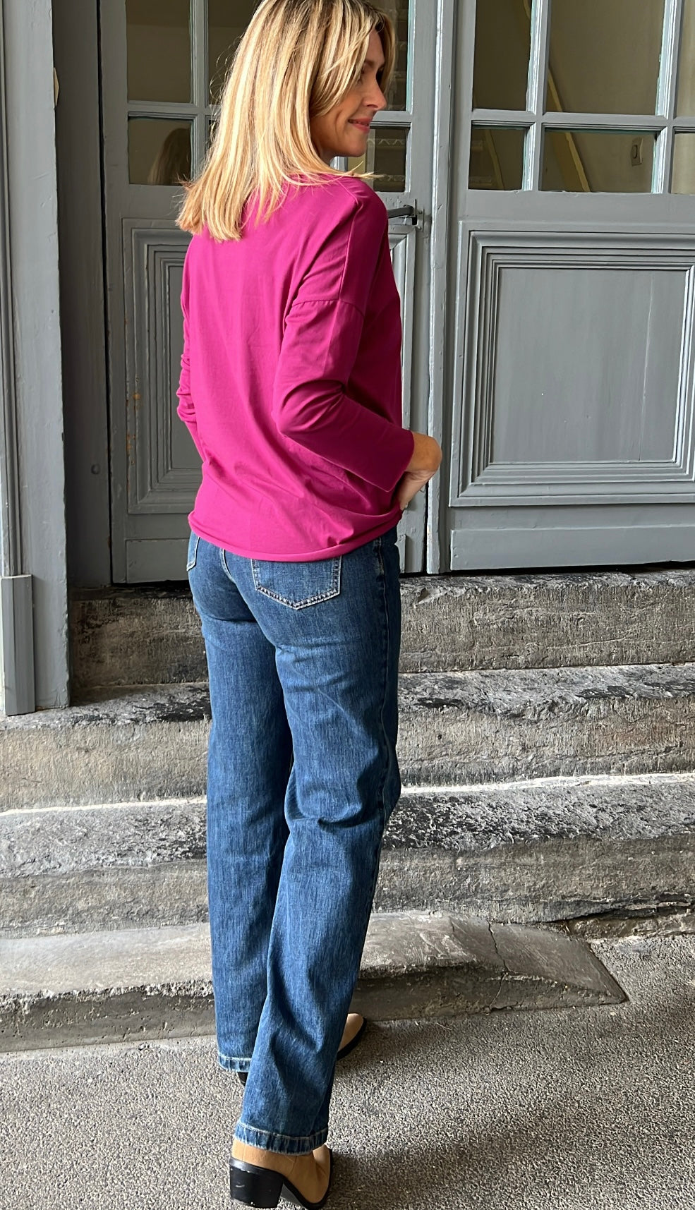 T-shirt GIGI Framboise