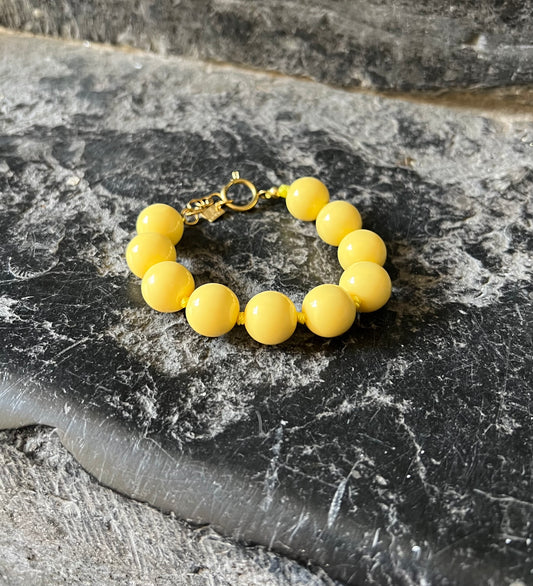 Bracelet SALOMÉ Jaune