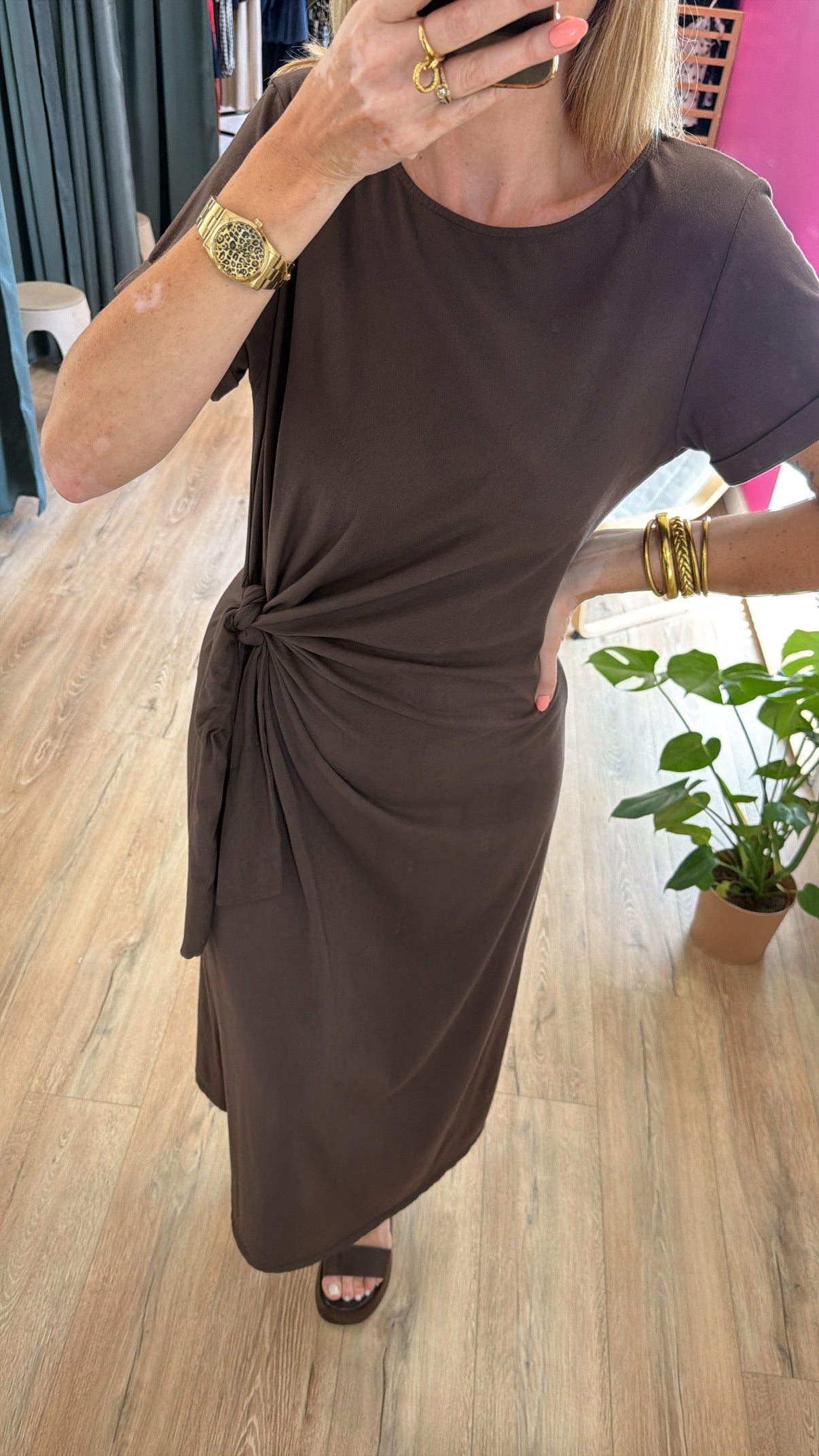 Robe MARION Chocolat