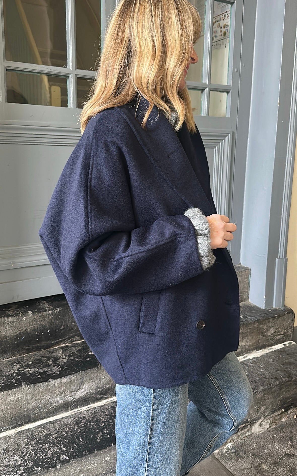 Manteau SOPHIA Bleu marine