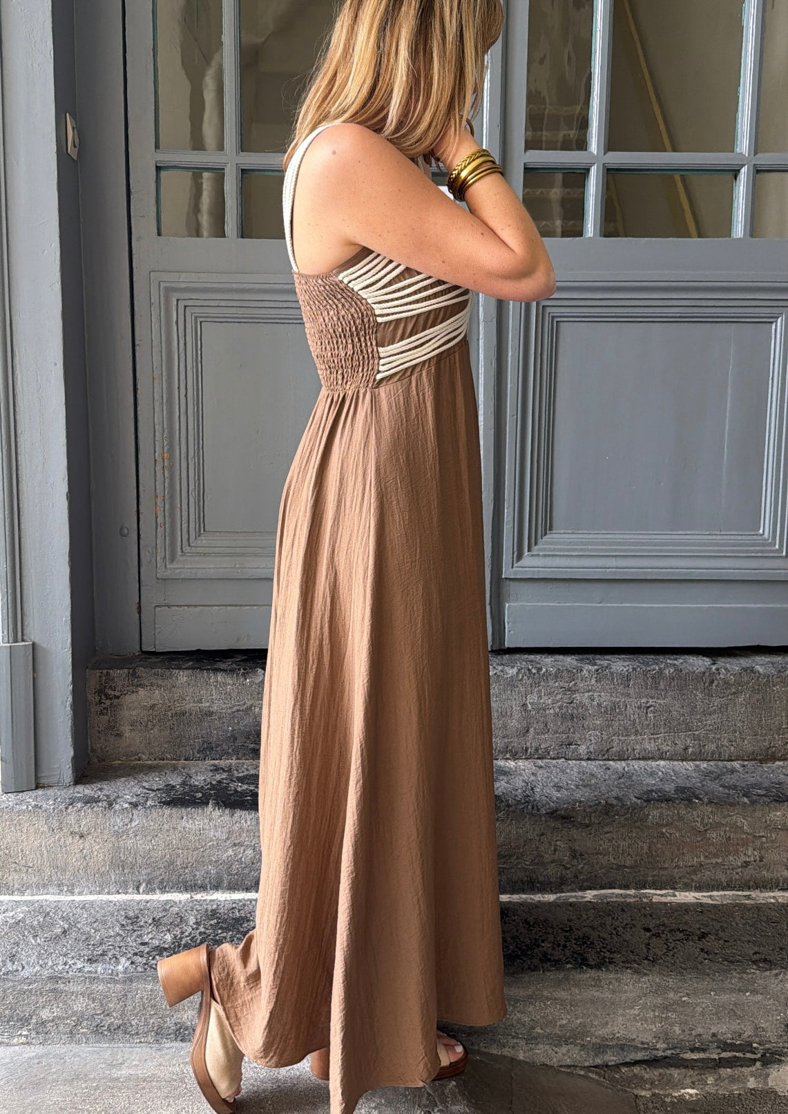 Robe LISE Marron