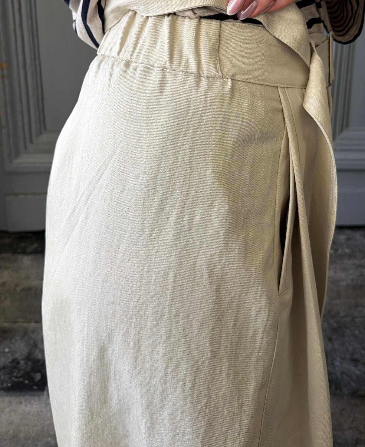 Pantalon BOBY Grège