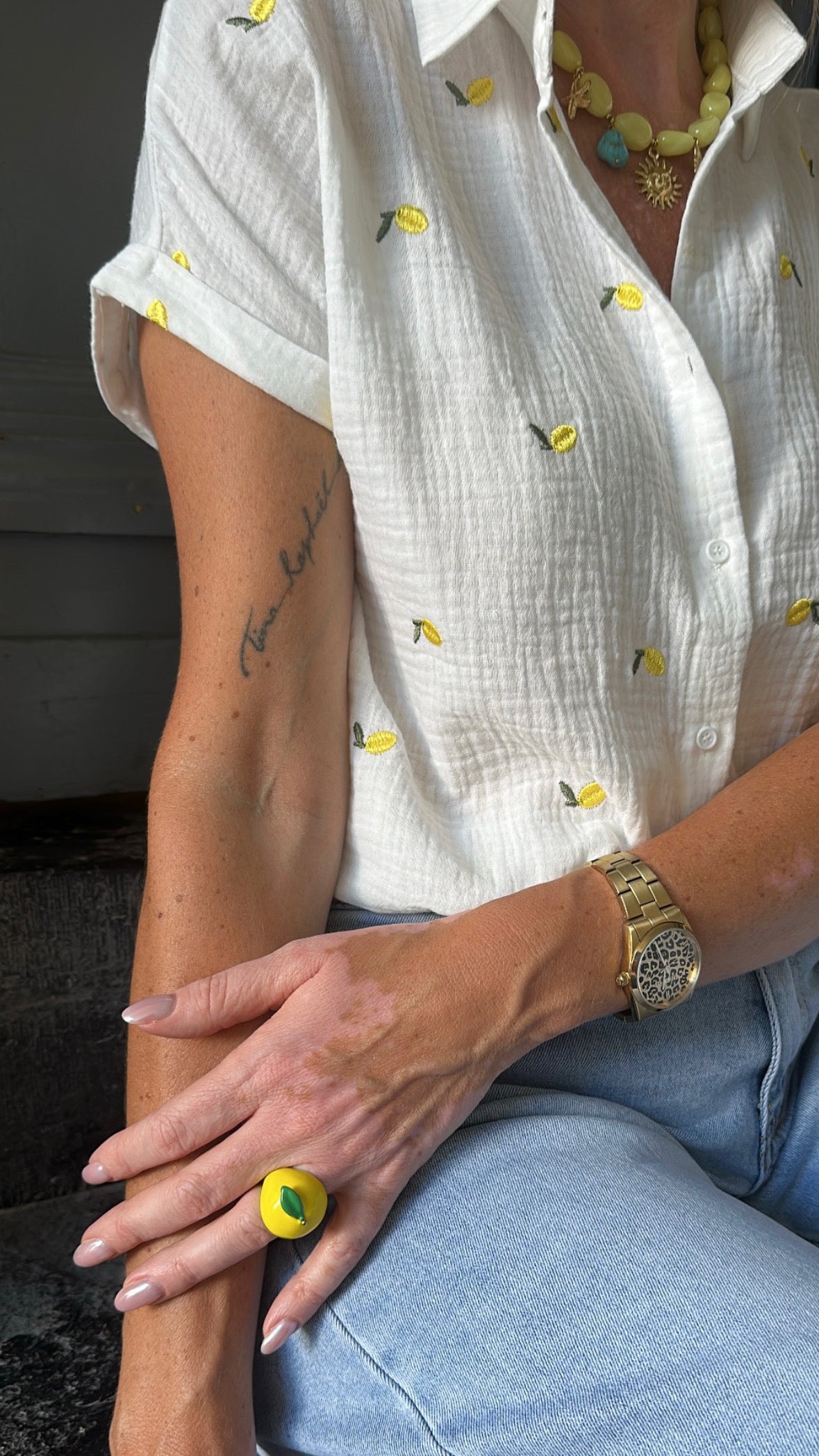 Bague citron