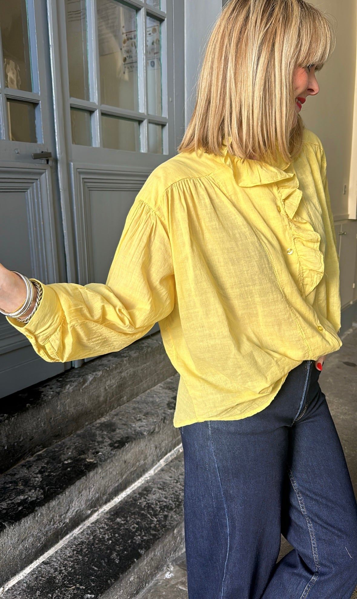 Blouse SIRINE Jaune