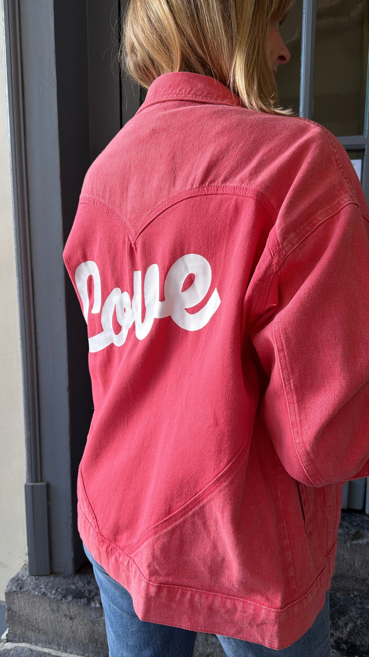 Veste LOVE Corail
