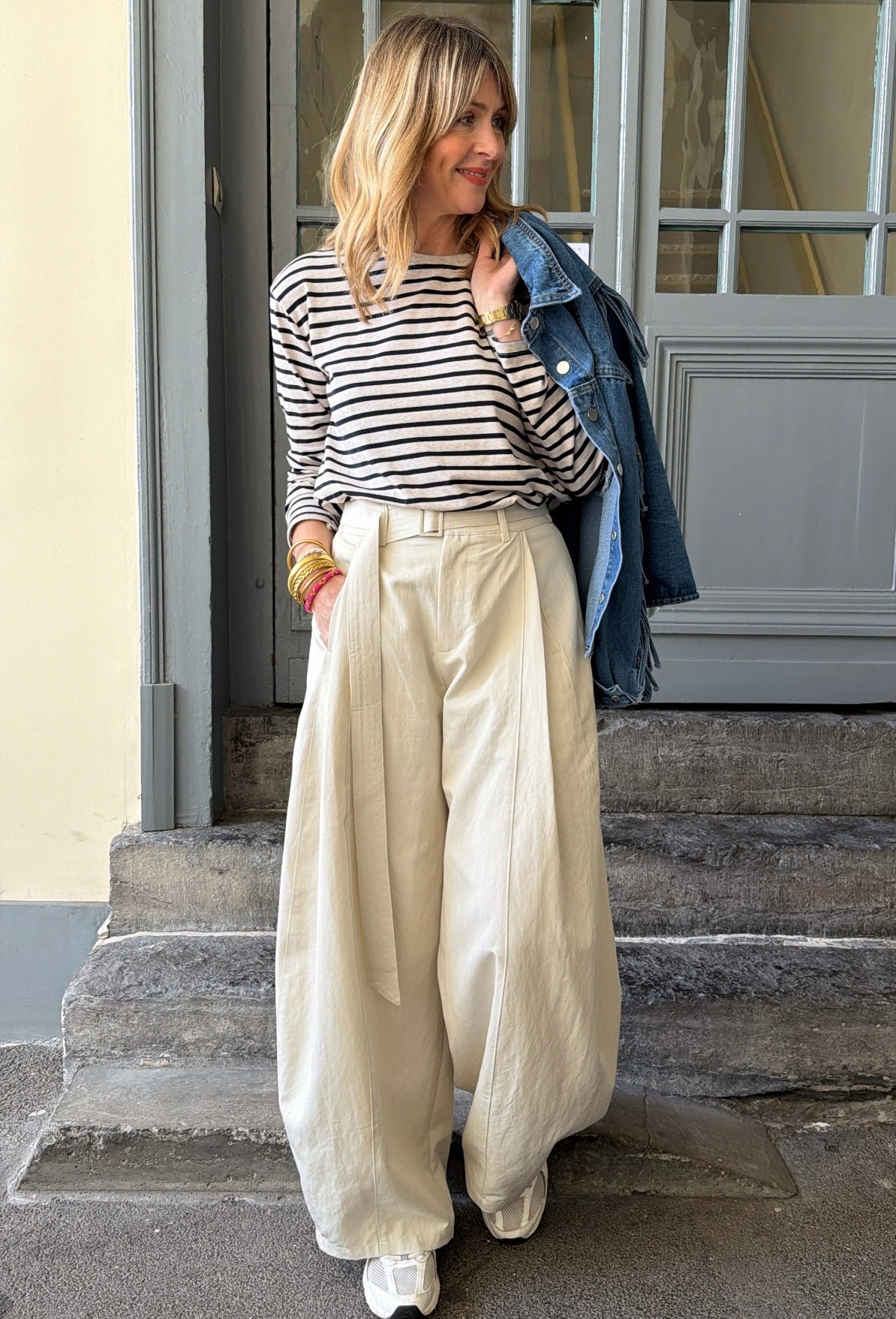 Pantalon BOBY Grège
