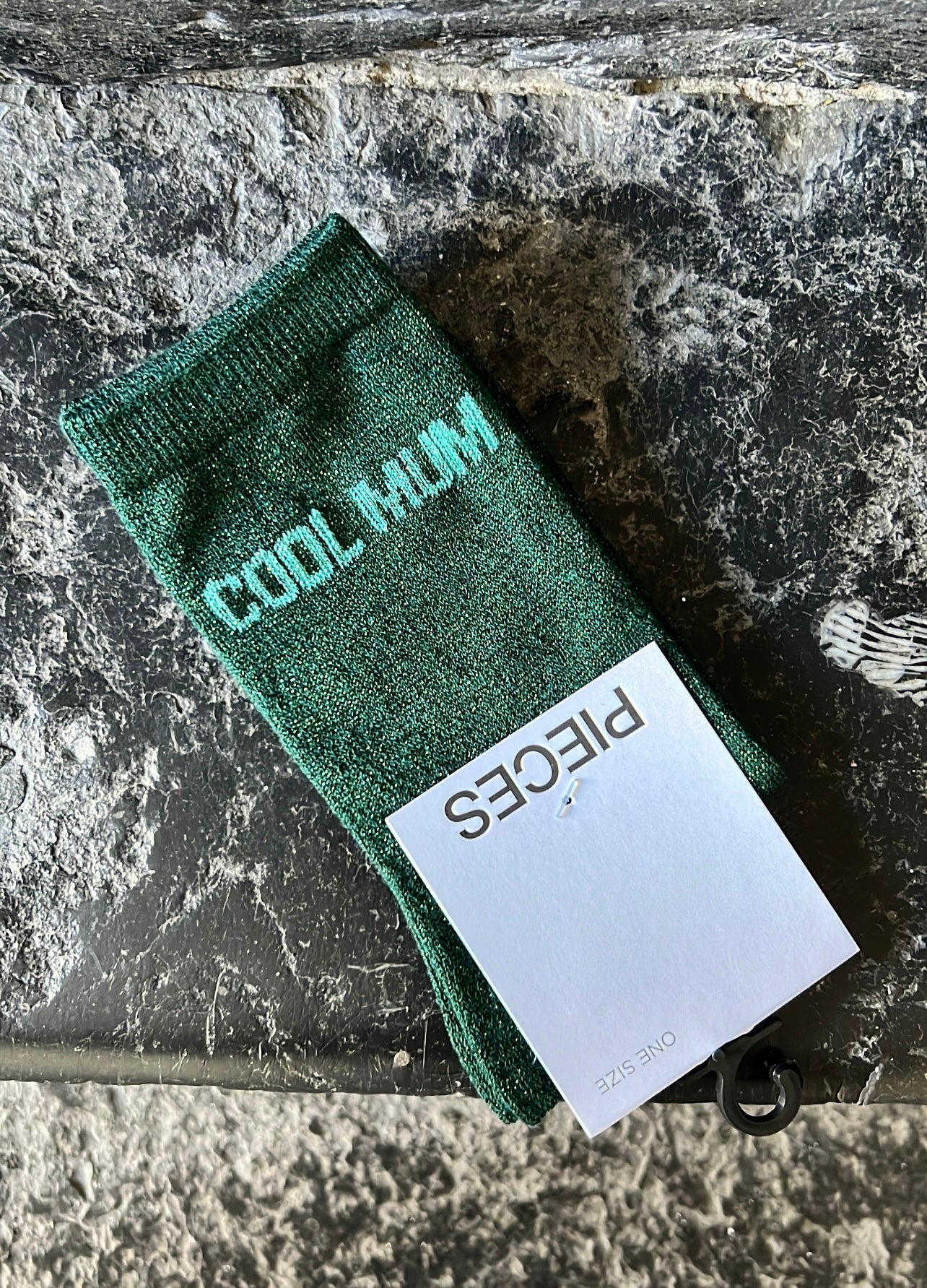 Chaussettes COOL MUM Vert sapin/Vert sauge