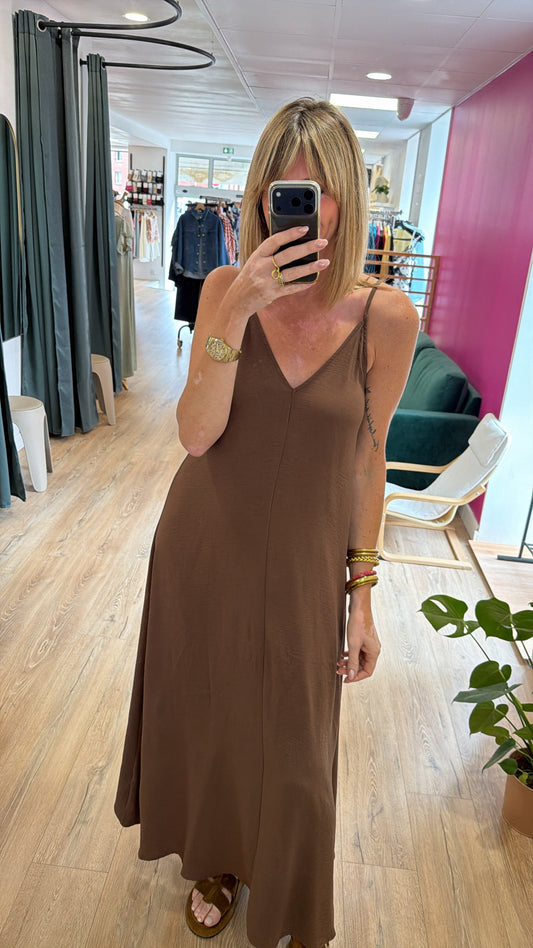 Robe CÉLESTE Chocolat