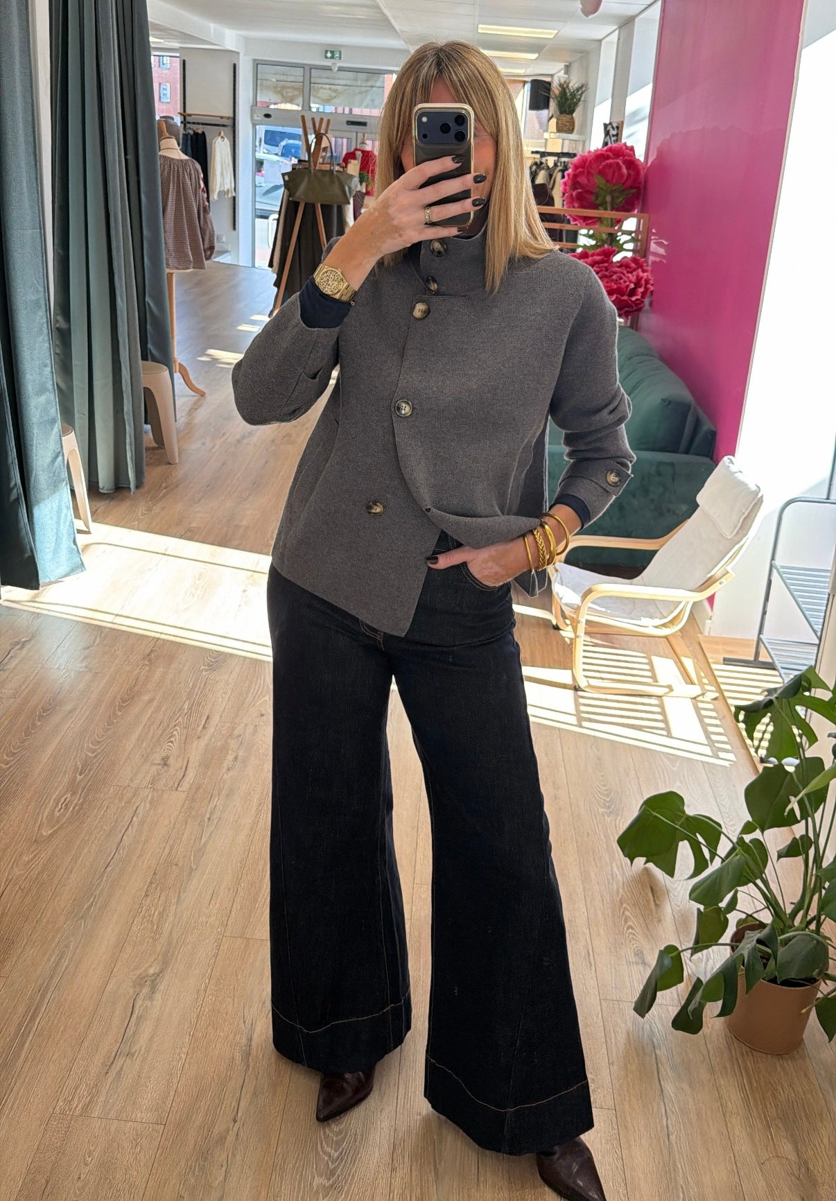 Gilet NINON Gris