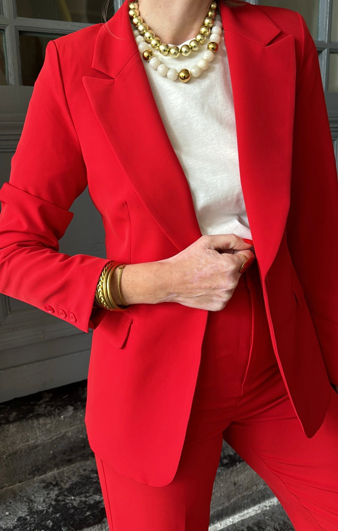 Blazer EMY Rouge