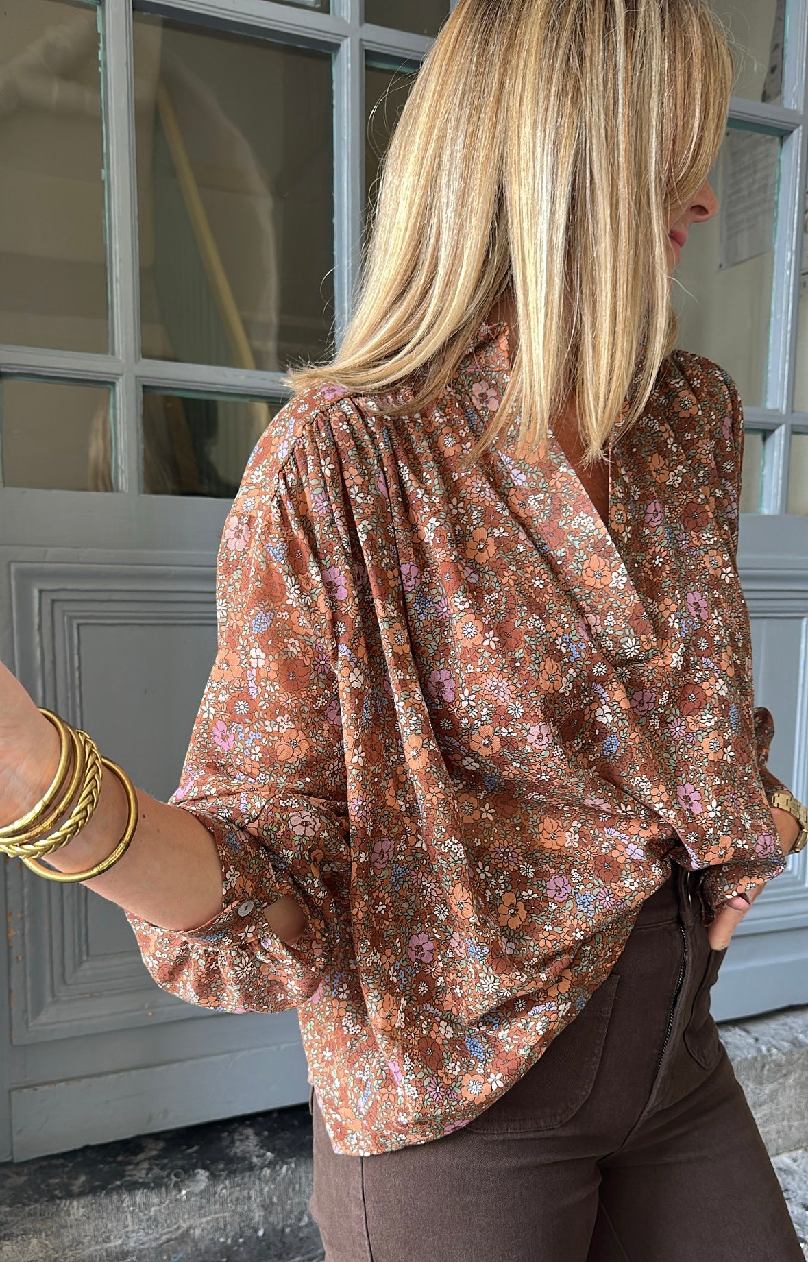 Blouse LIBERTY Terracota