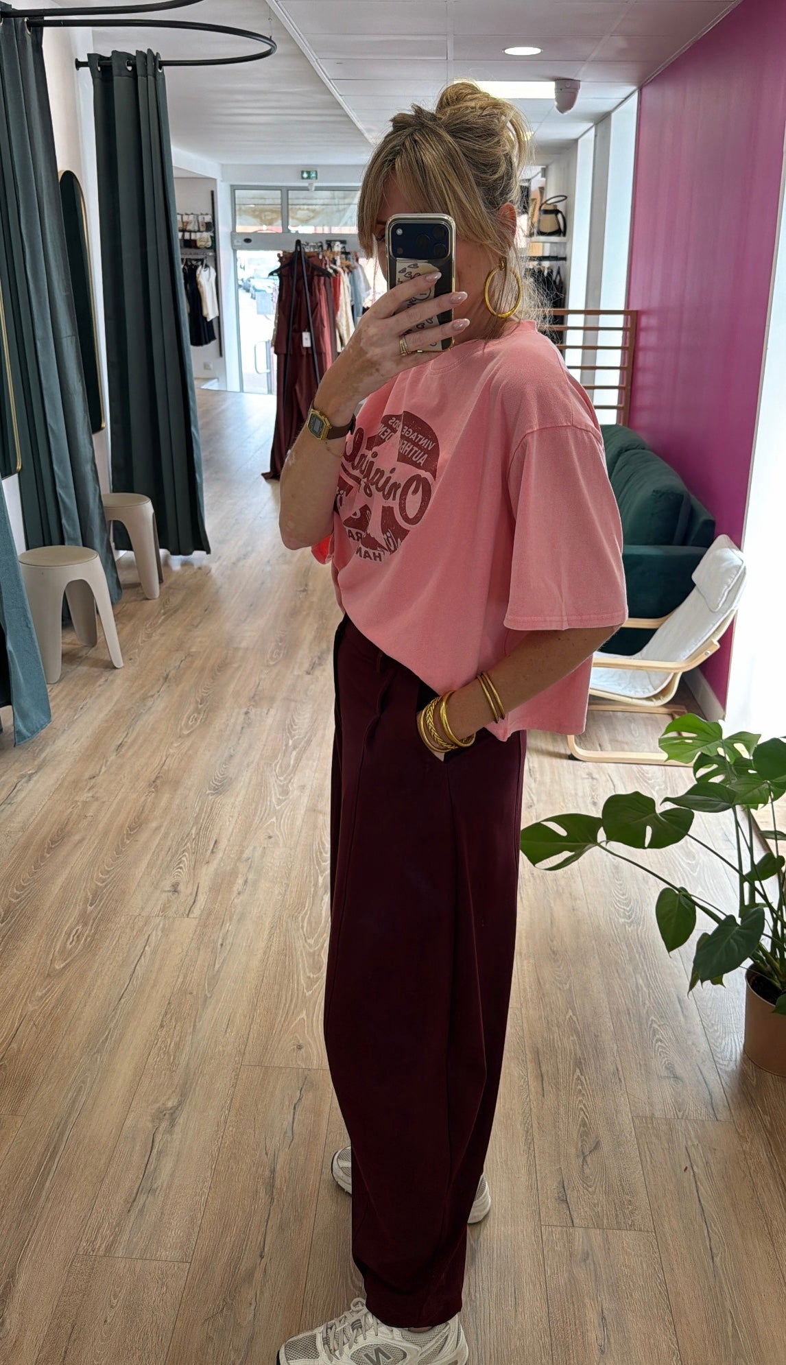 Pantalon LOÏC Bordeaux