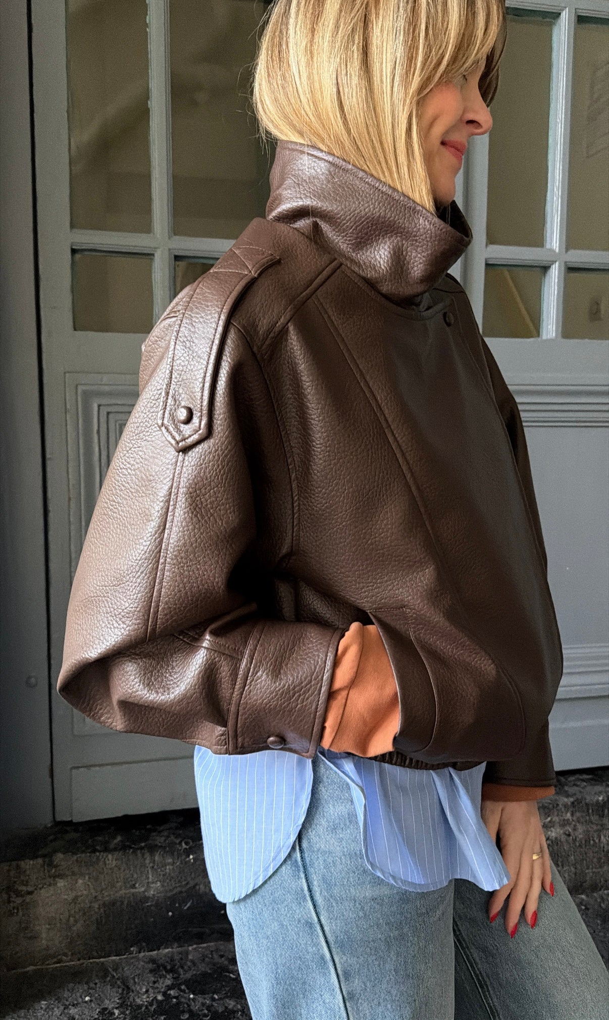 Veste MIA Chocolat/ Réassort vers le 5/02