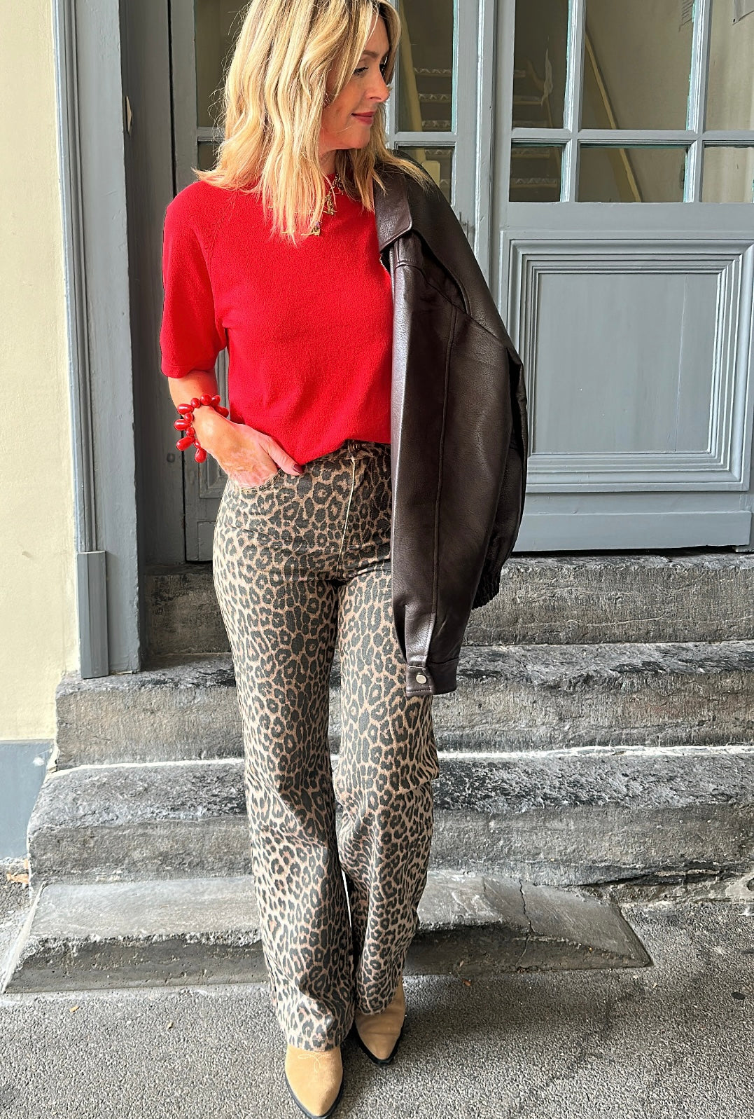 Pull BREE PIECES Rouge