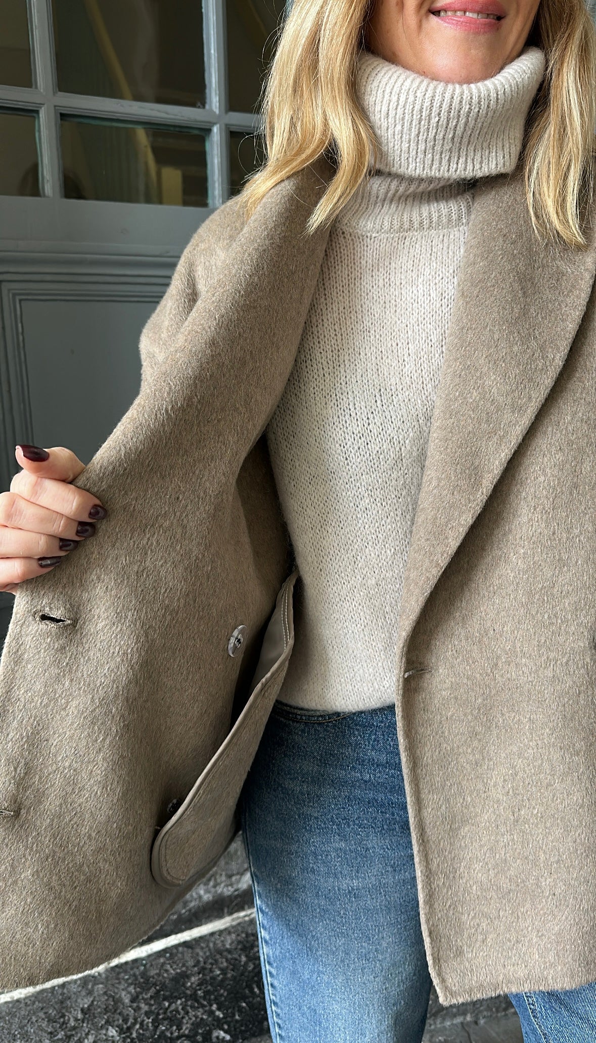 Manteau SOPHIA Taupe