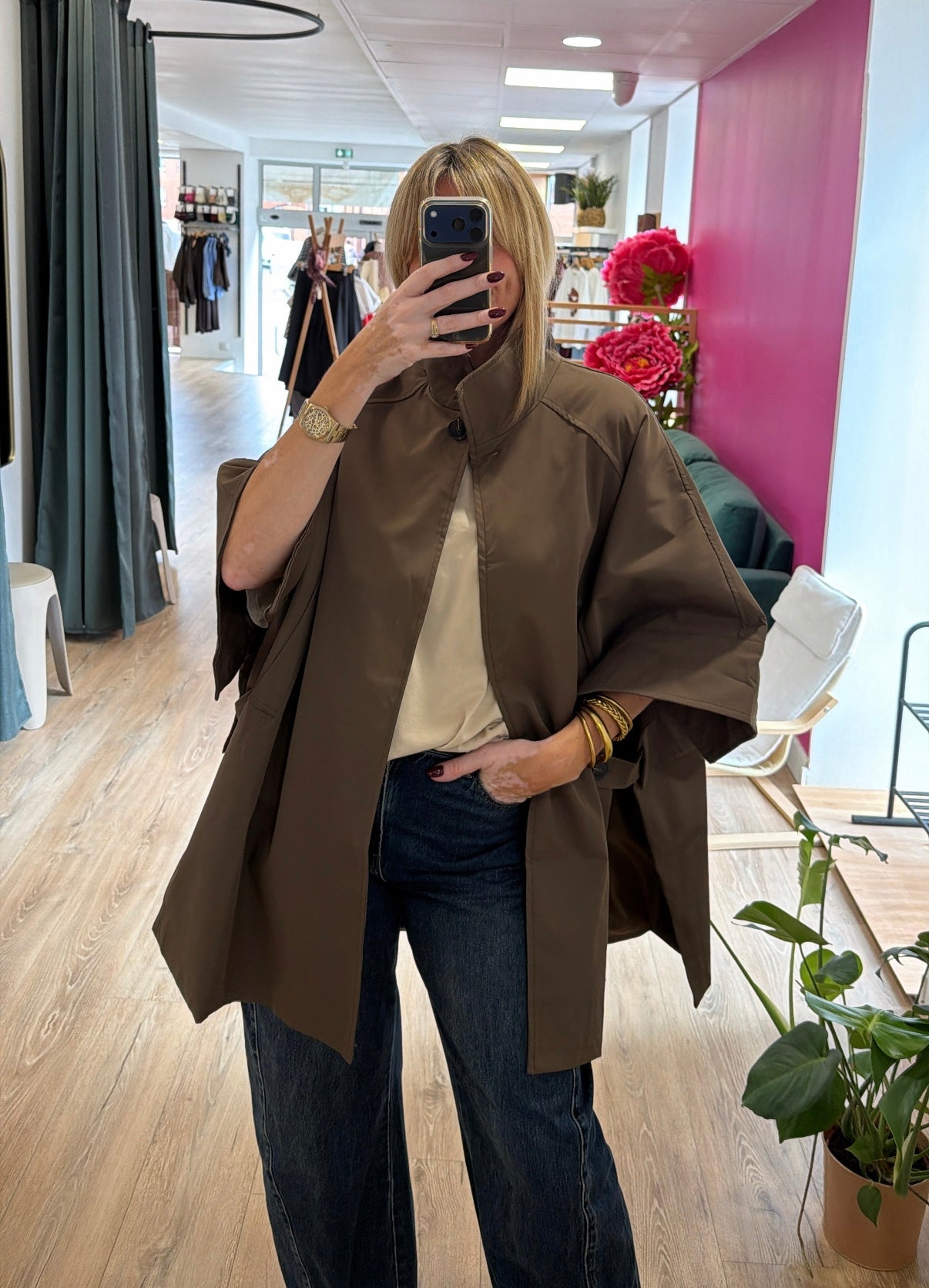 Veste/cape NILS
