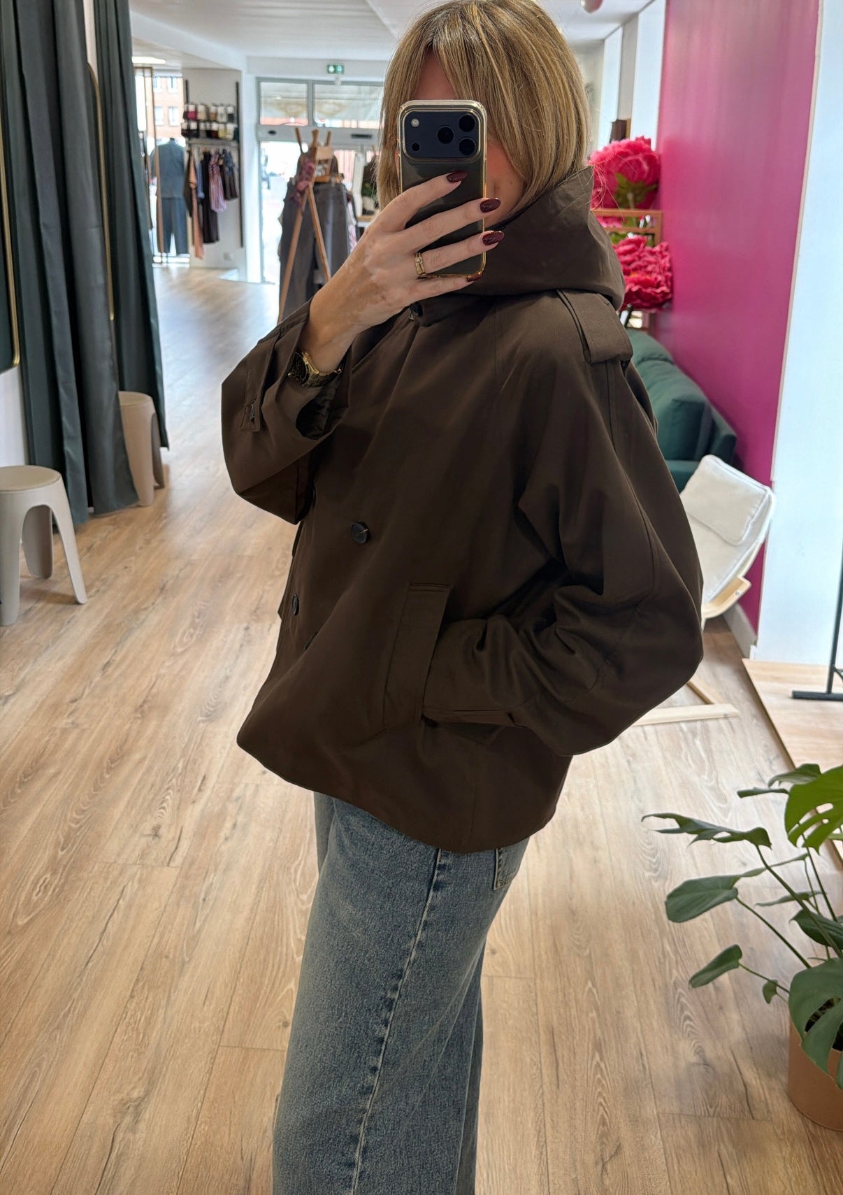 Trench YSÉE Chocolat