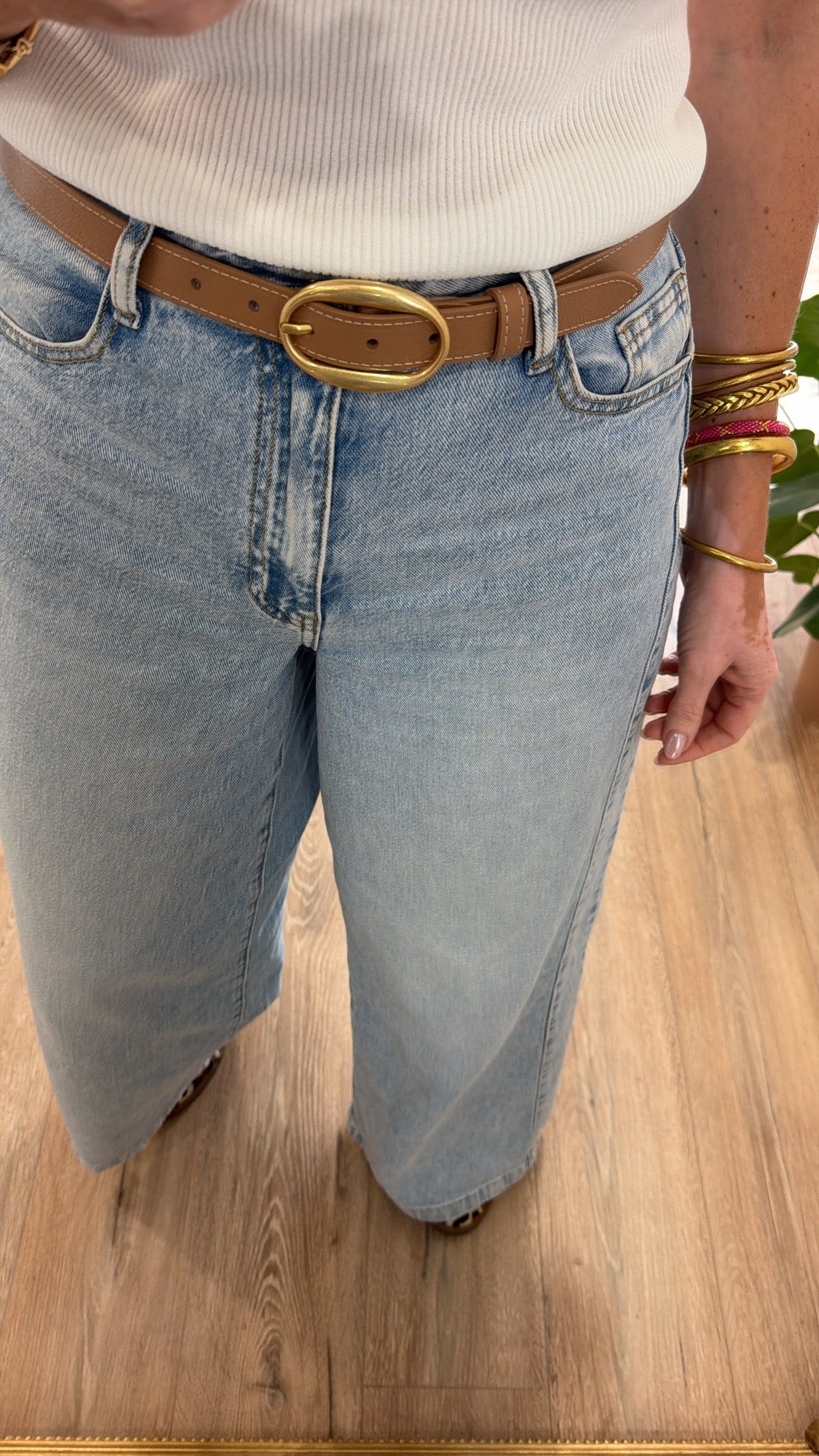 Ceinture ADELINE Camel clair