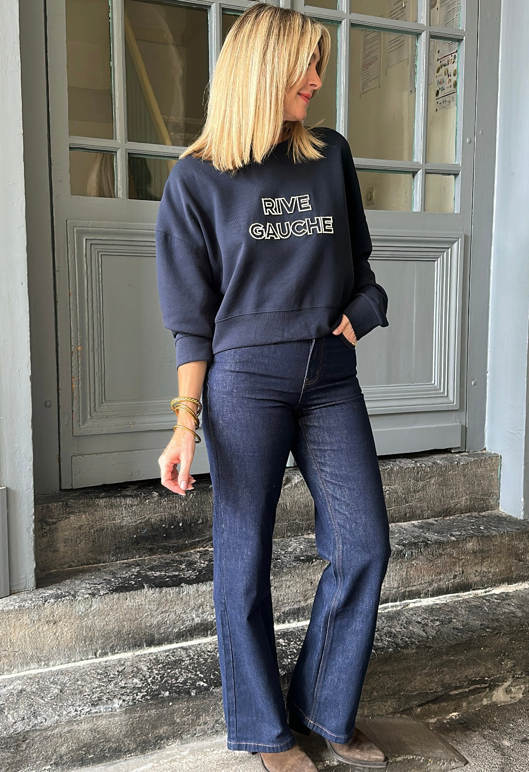 Sweat RIVE GAUCHE Bleu marine