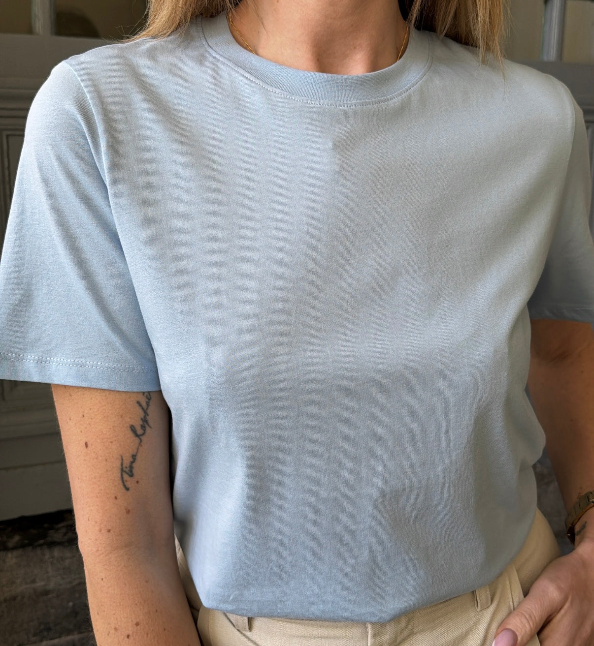 T-shirt RIA Cashmere Blue