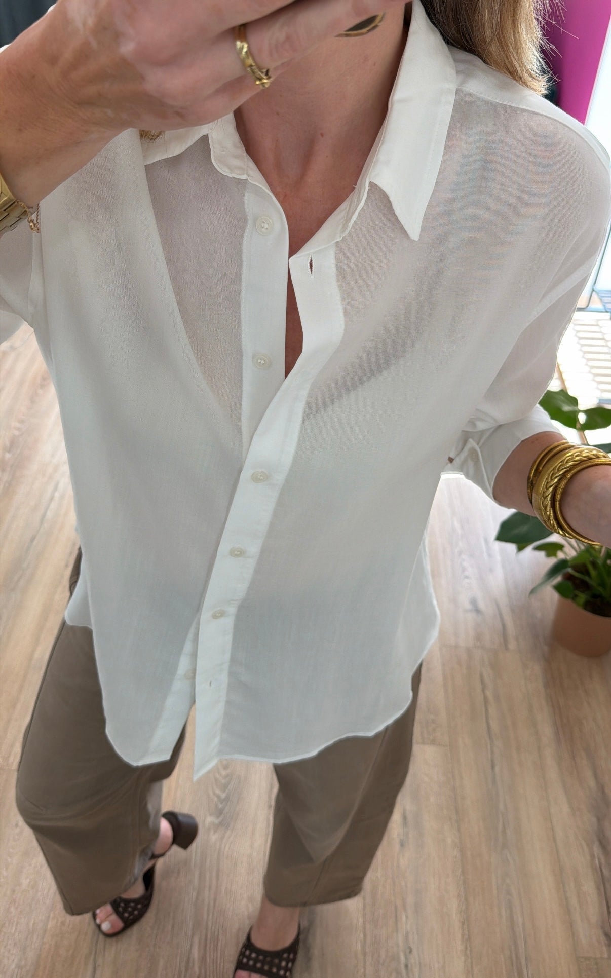 Chemise DORINE Blanche