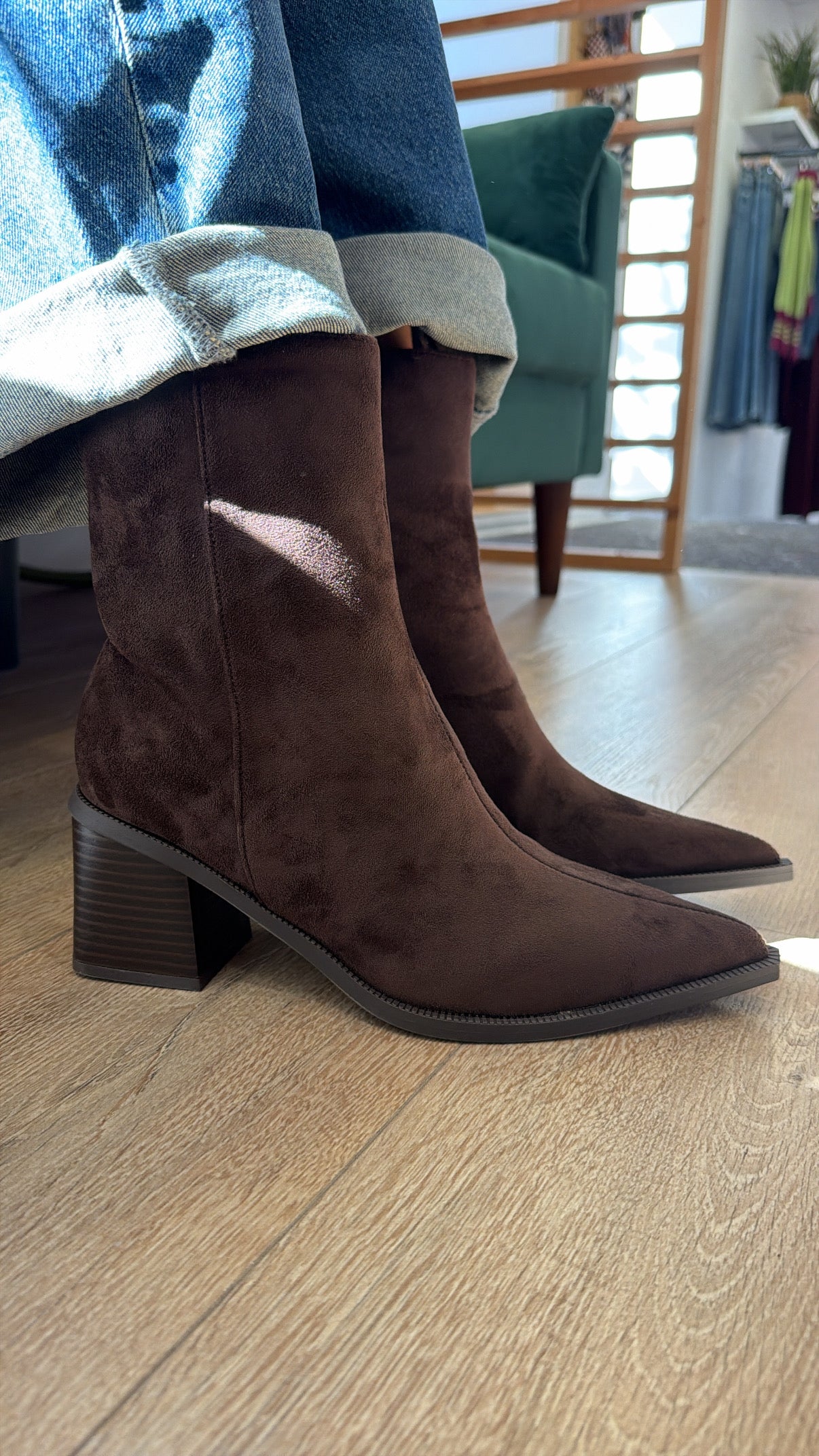 Bottines ALIZÉE Chocolat