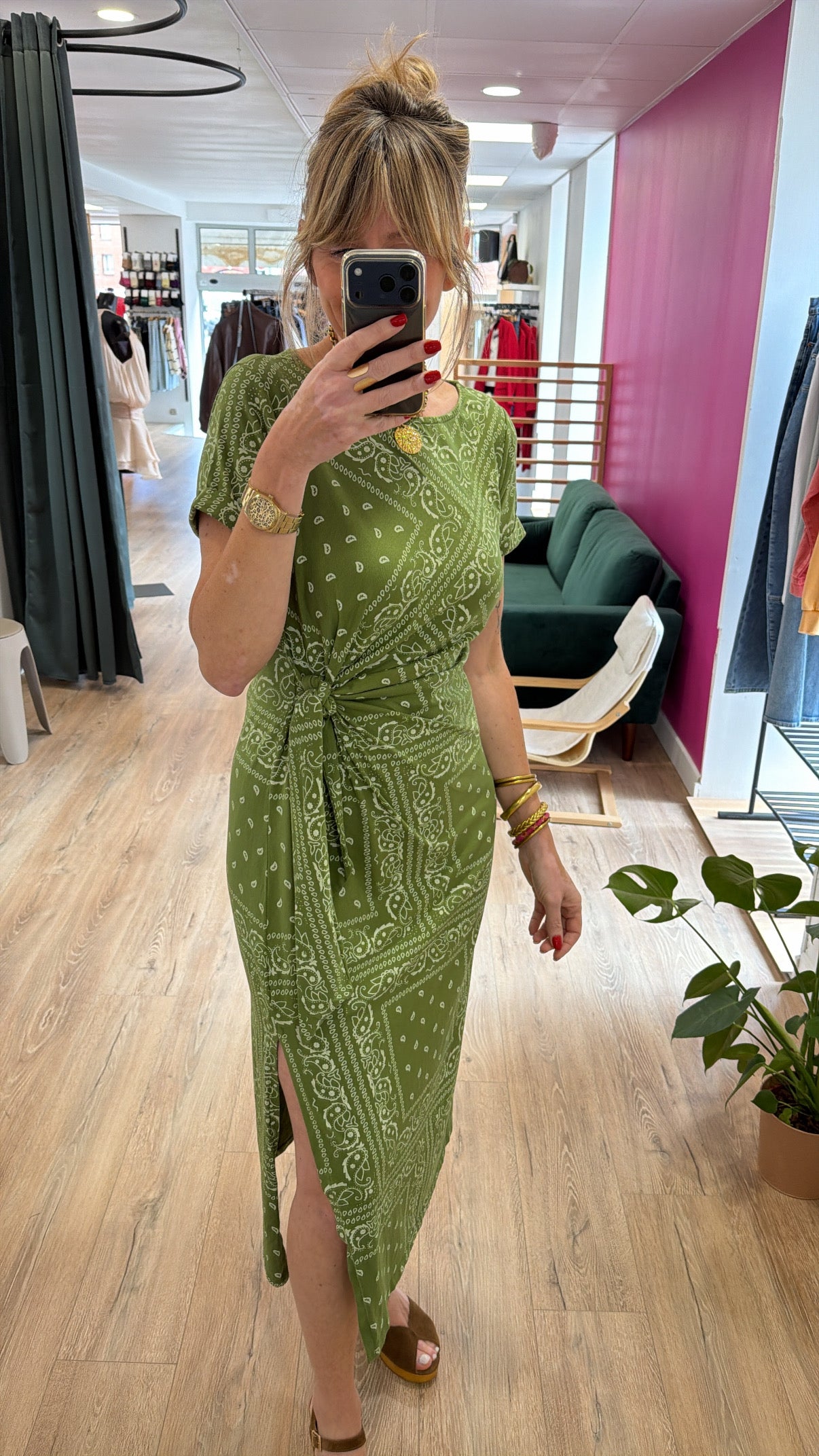 Robe BANDANA Olive