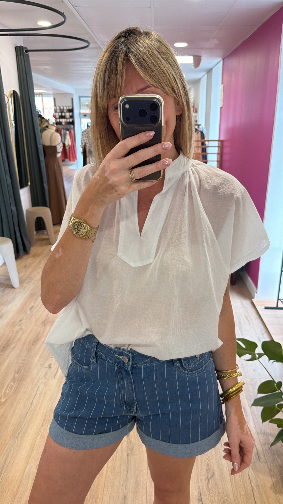 Blouse YSALIS Blanc
