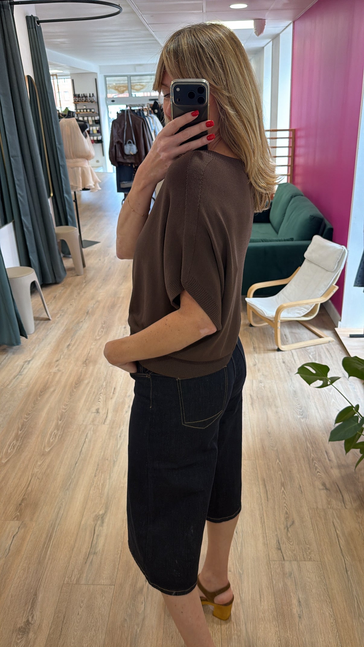 Pull LILOU Chocolat