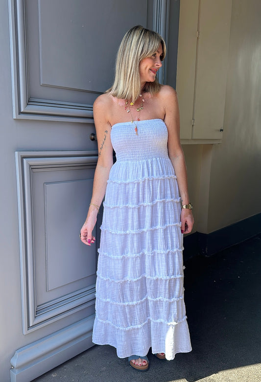 Robe HELENA Blanche