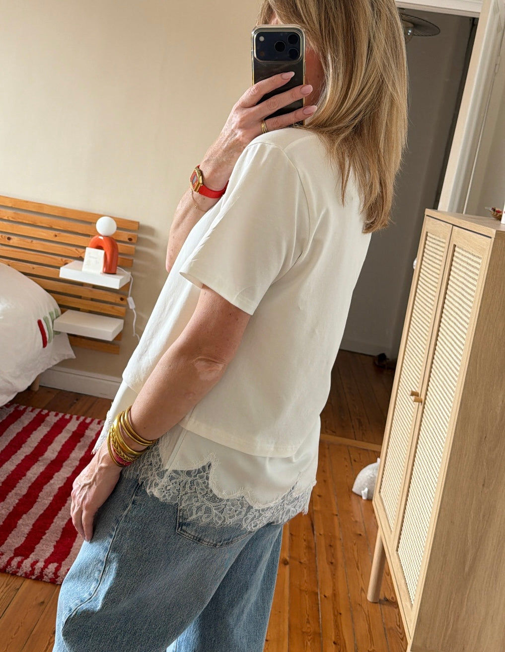 T-shirt ANNA blanc