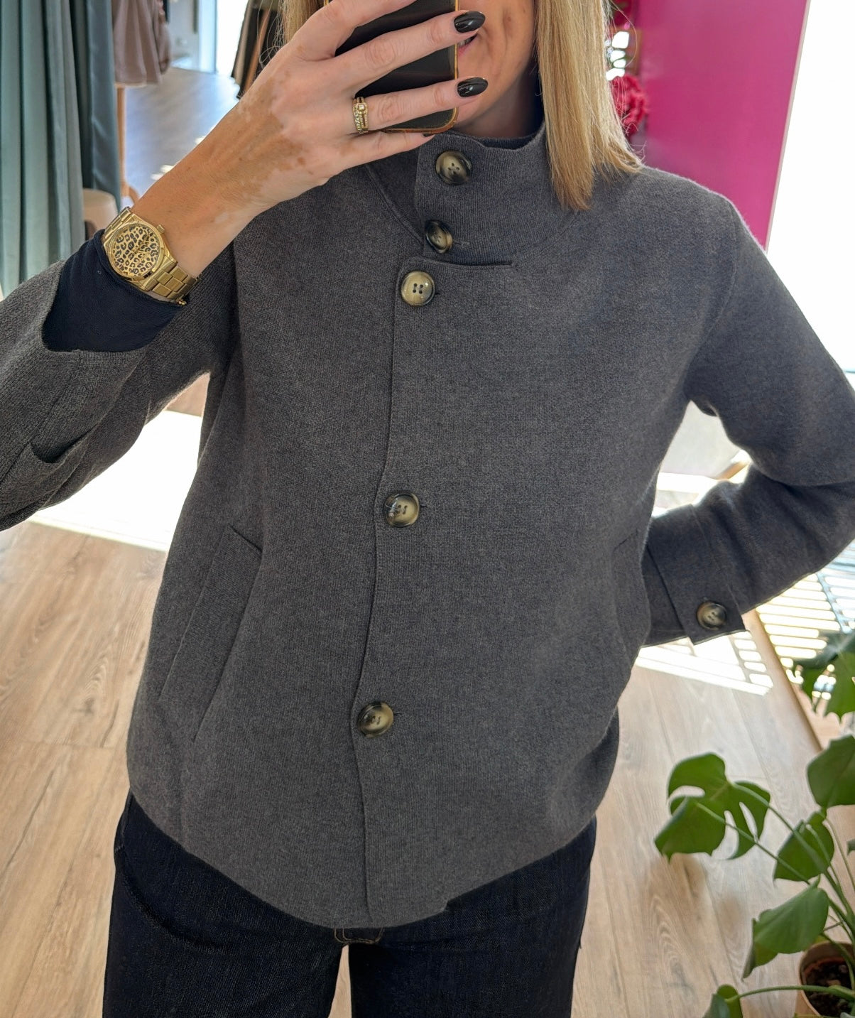 Gilet NINON Gris