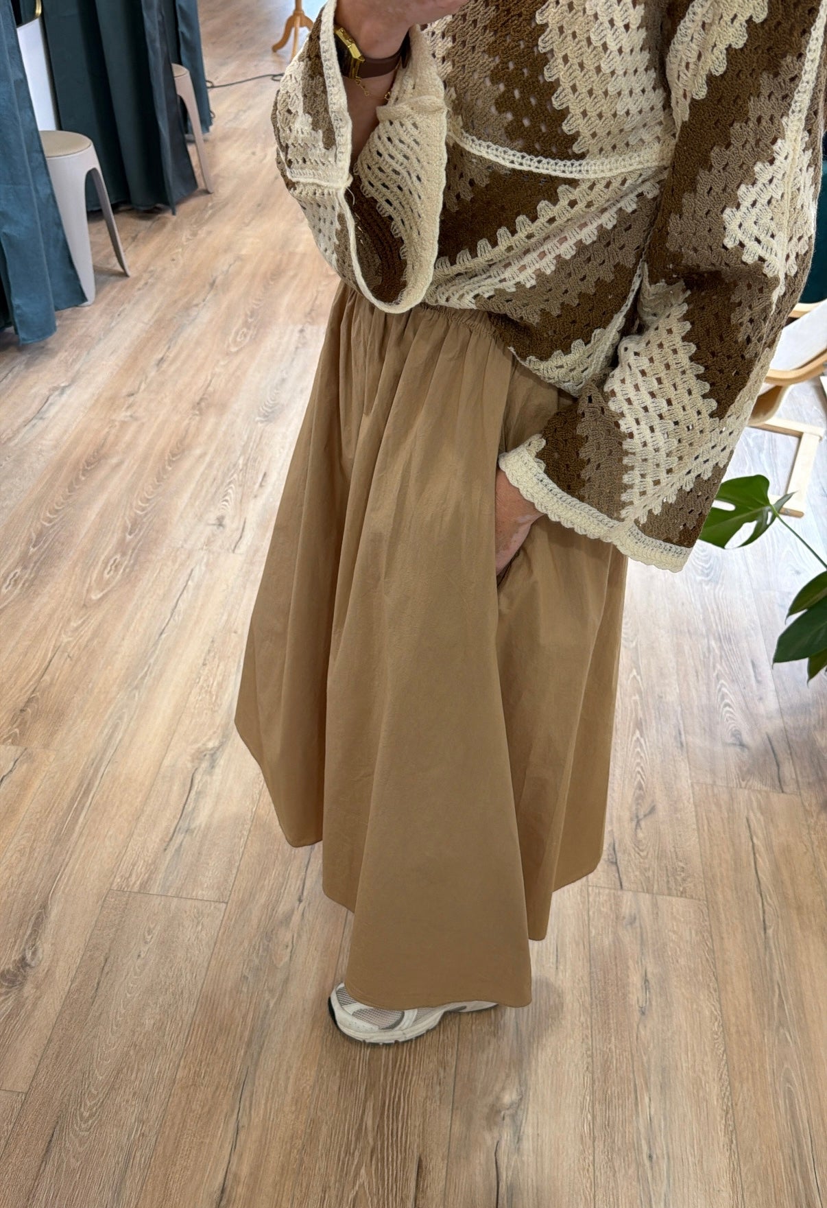 Jupe SIDONIE Camel