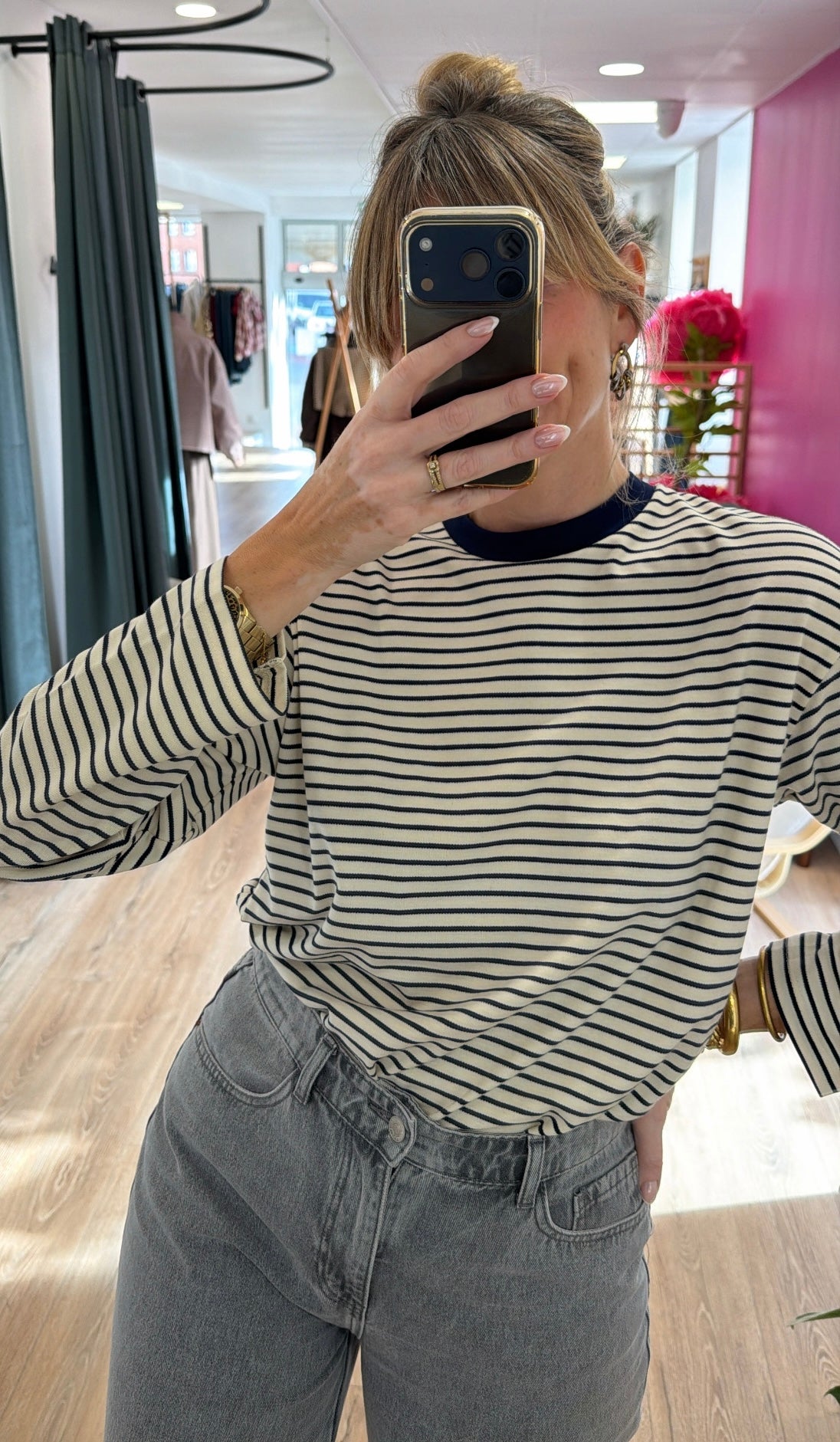 T-shirt LILI Bleu marine