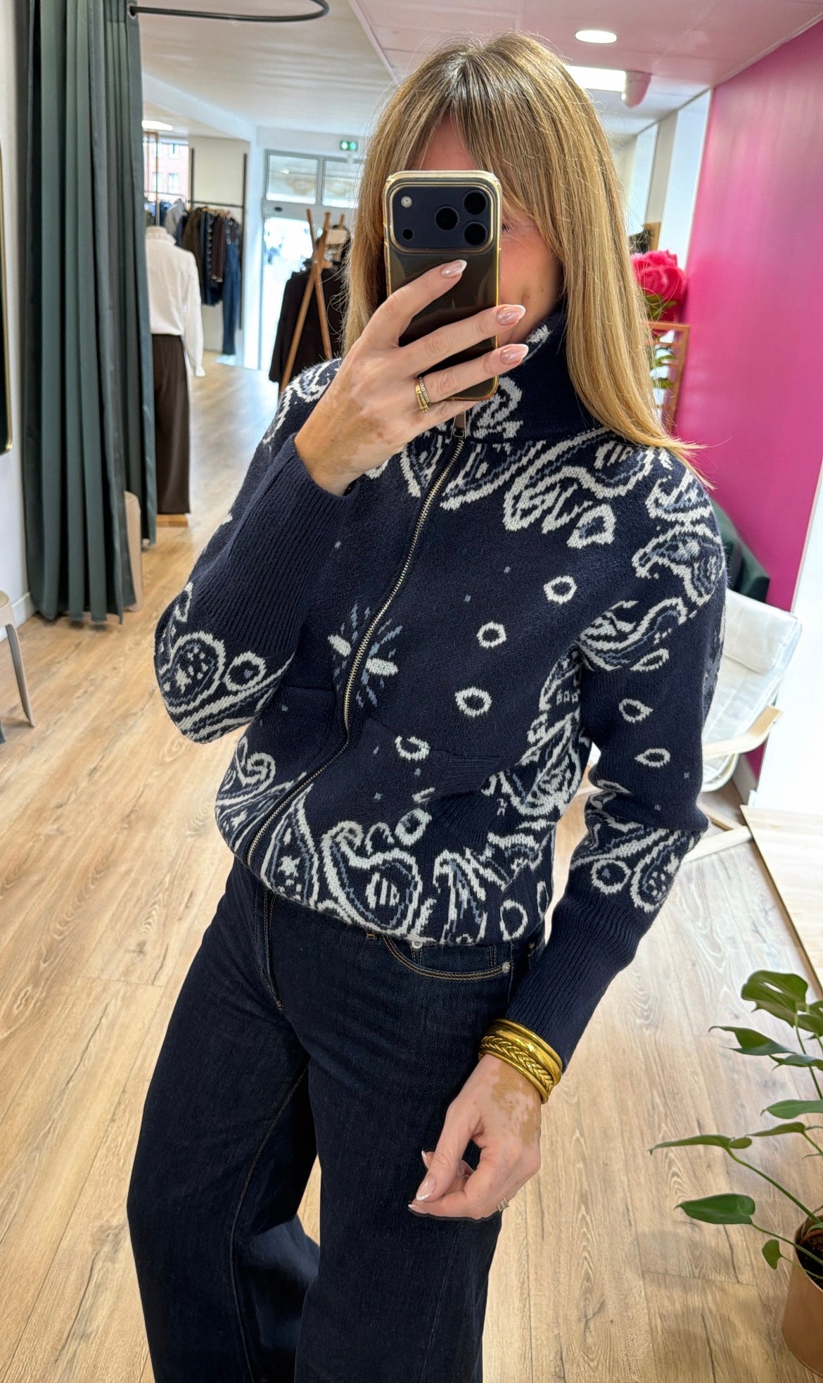 Gilet LARA Bleu marine