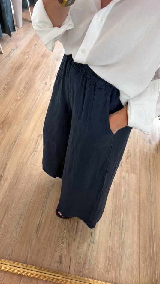 Pantalon LINA Bleu marine